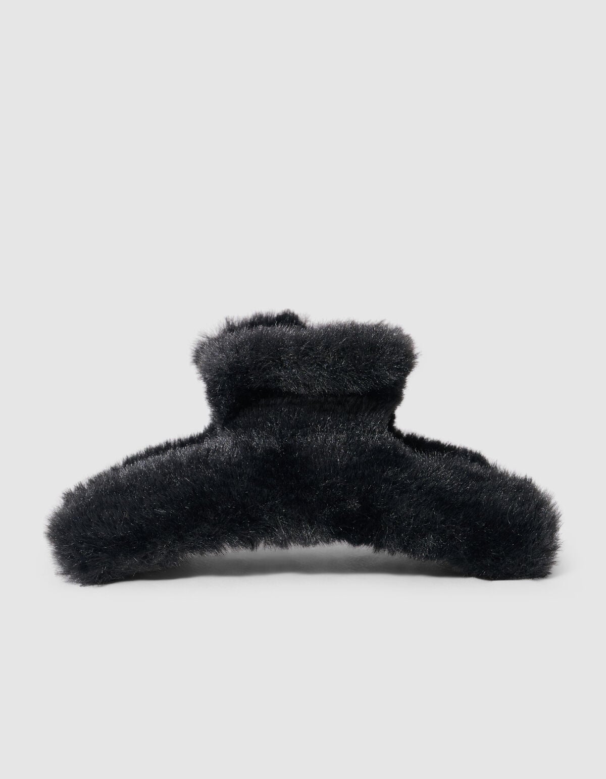 Faux Fur Big Haarclip Zwart SHOEBY ACCESSOIRES