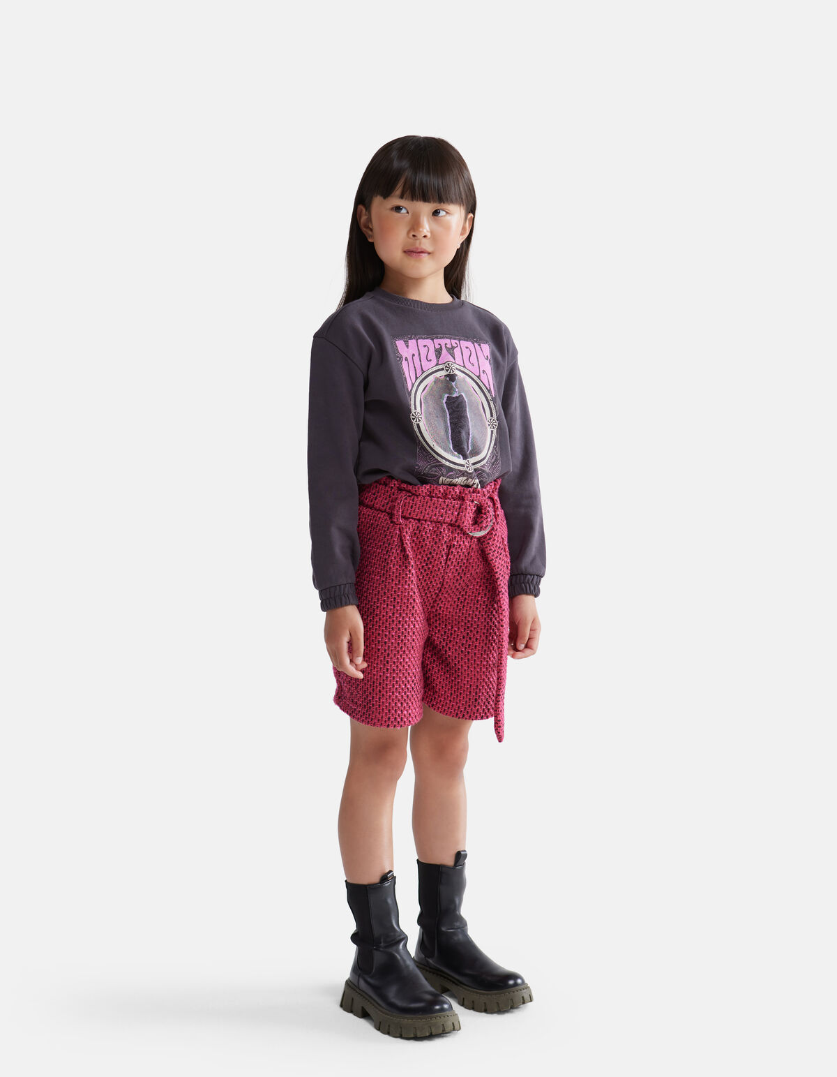 Tweed Short Roze SHOEBY GIRLS