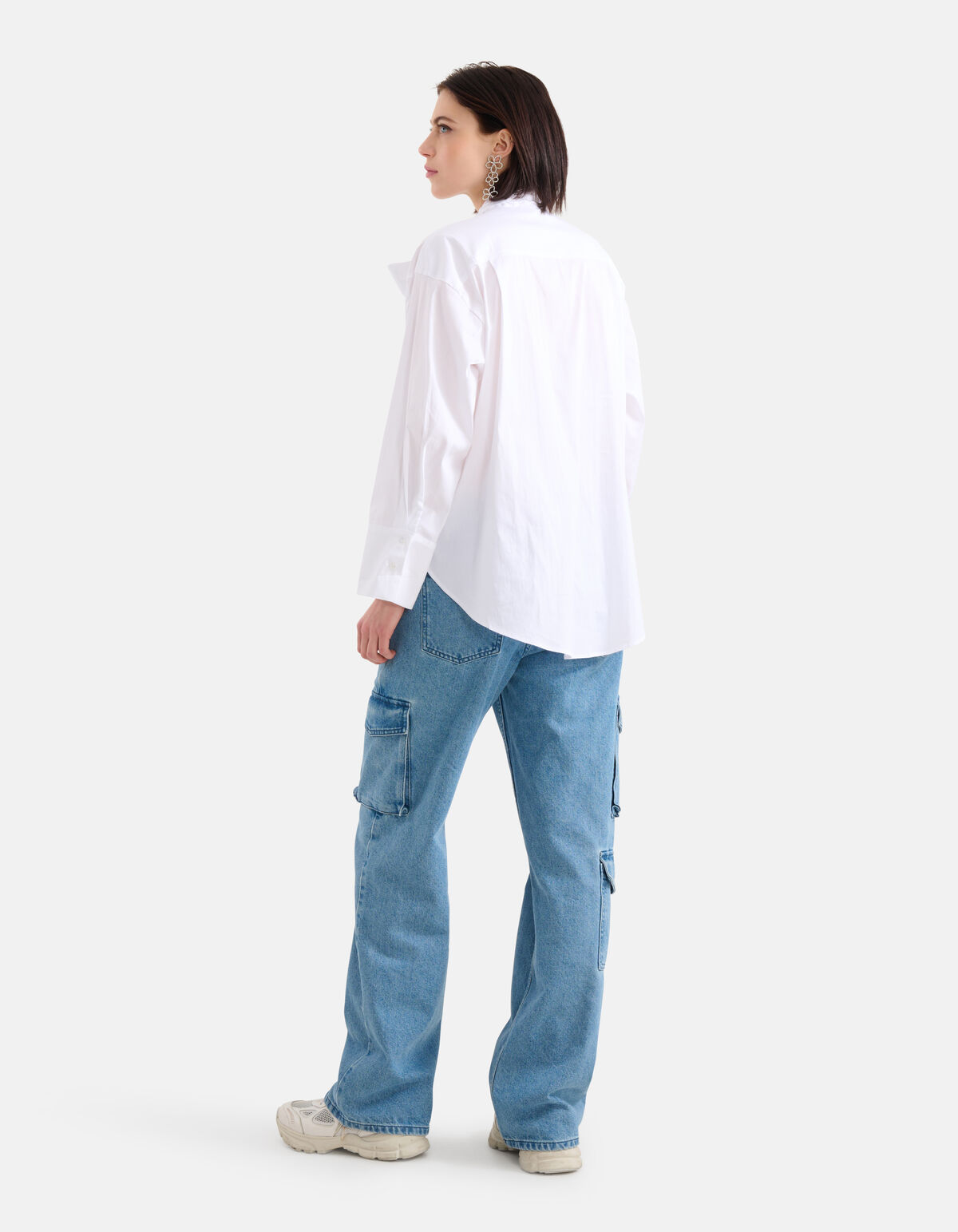 Bow Blouse Wit SHOEBY WOMEN