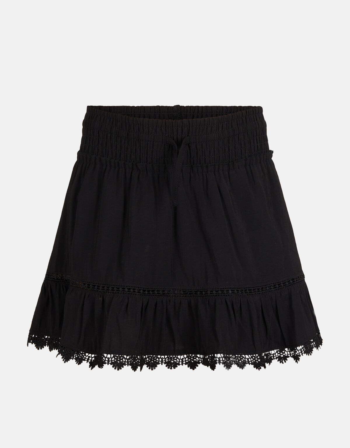 Kanten Rok Zwart SHOEBY GIRLS