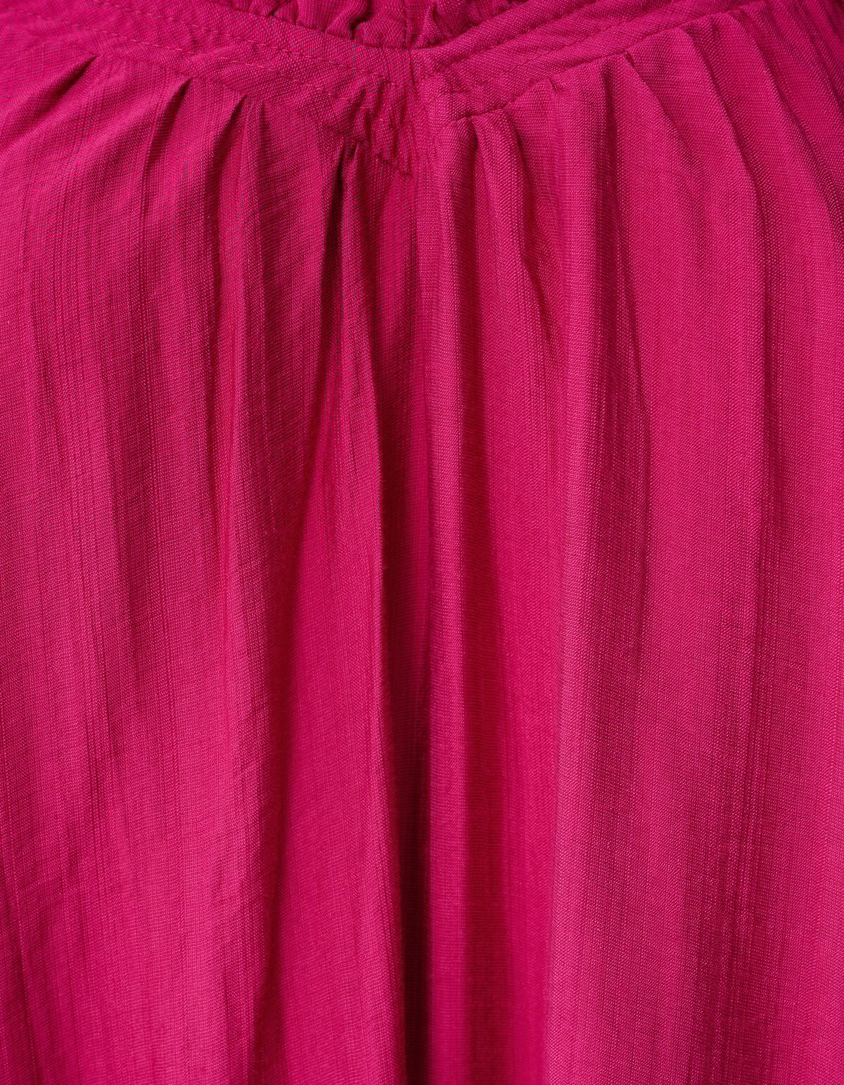Ruffle Maxi Jurk Roze SHOEBY WOMEN