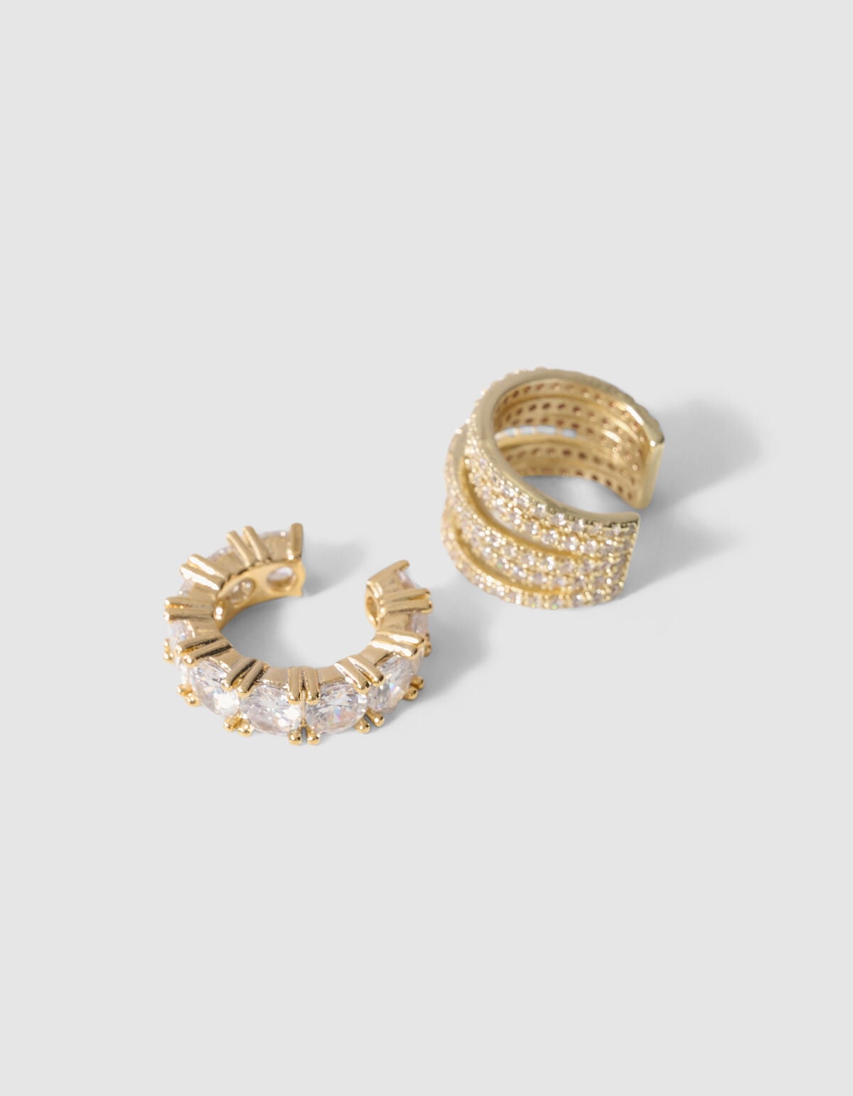 Strass Earcuff Set Goud SHOEBY ACCESSOIRES