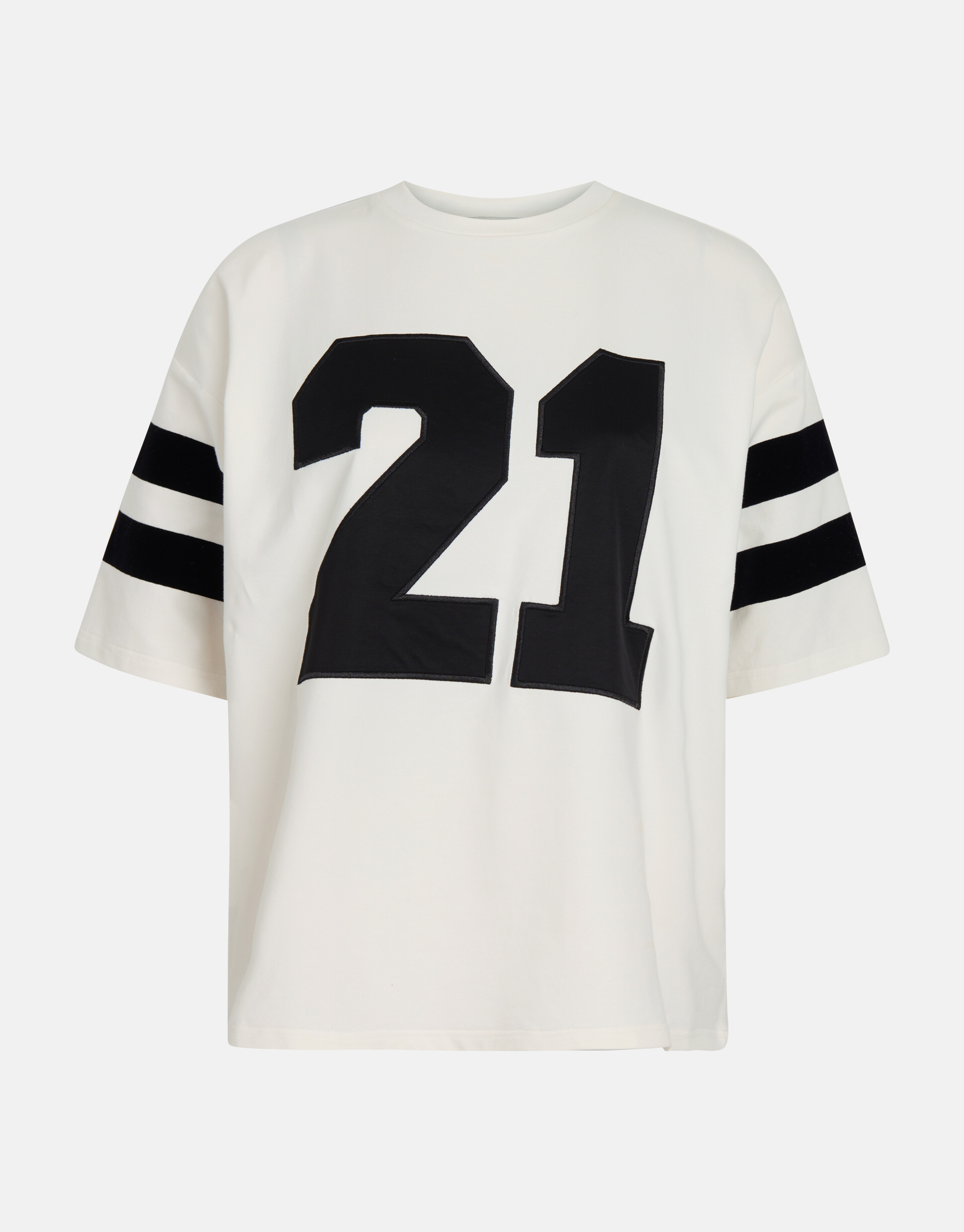 Artwork T-shirt Gebroken Wit By Lizzy SHOEBY WOMEN