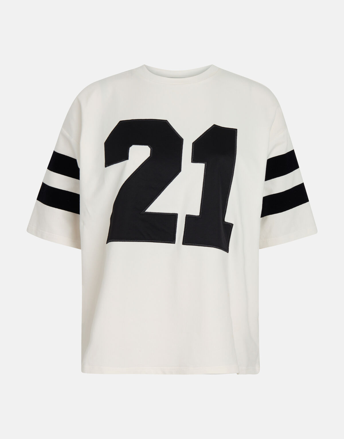 Artwork T-shirt Gebroken Wit By Lizzy SHOEBY WOMEN