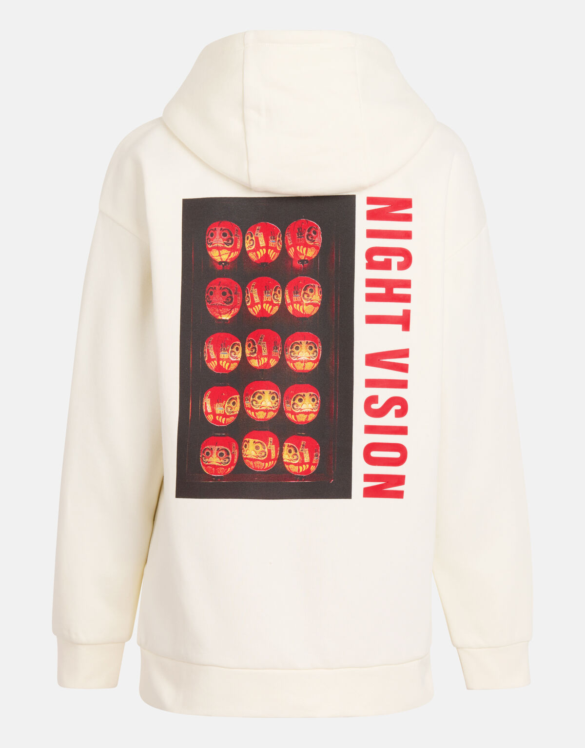 Printed Hoodie Gebroken Wit SHOEBY BOYS