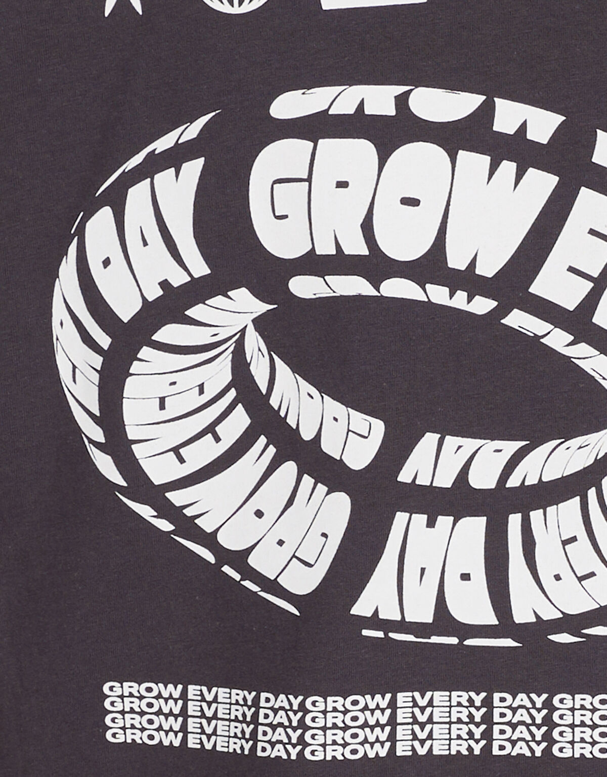 Artwork T-shirt Donkergrijs SHOEBY BOYS