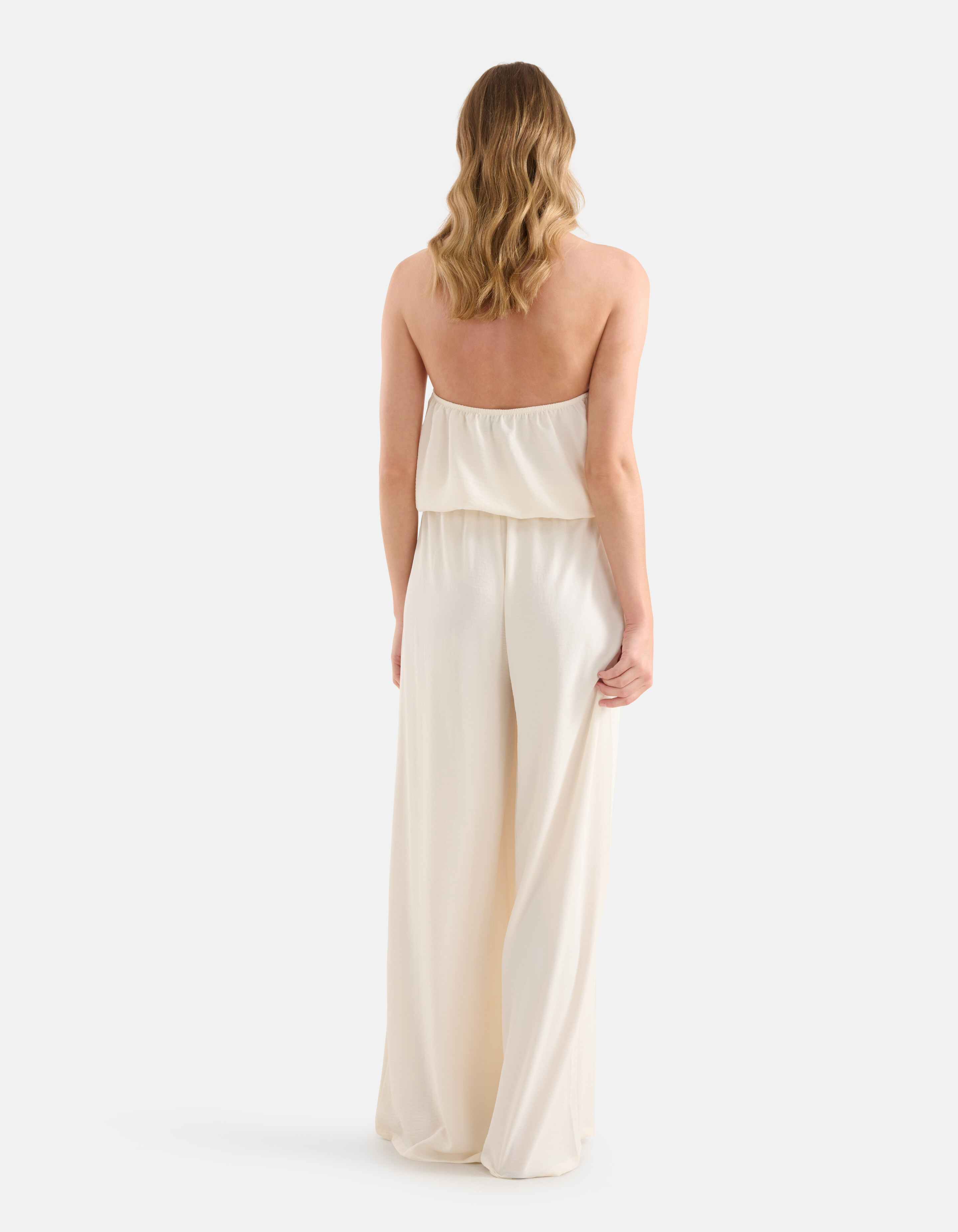 Halter Top Gebroken Wit SHOEBY WOMEN