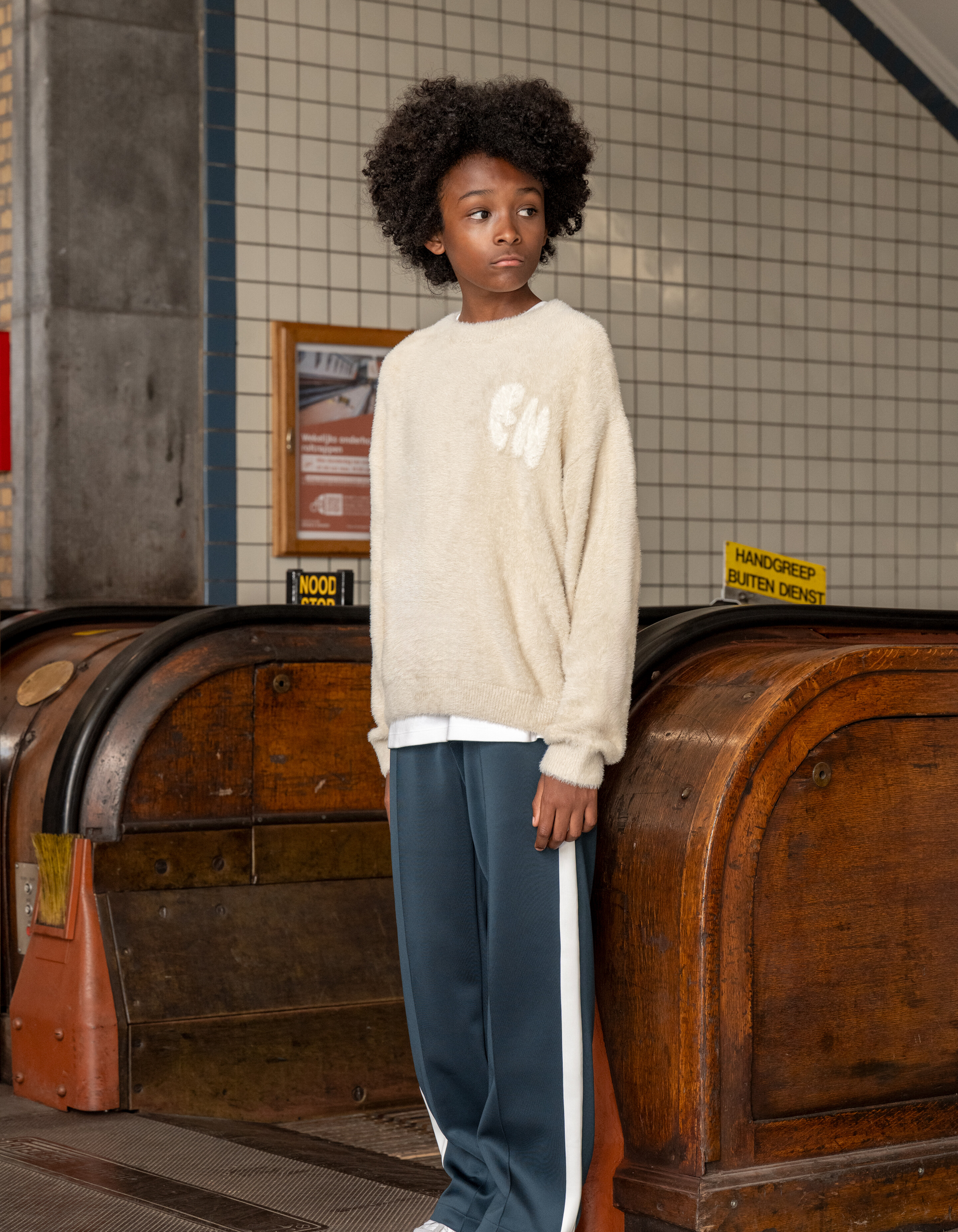 Sporty Broek Donkergroen SHOEBY BOYS
