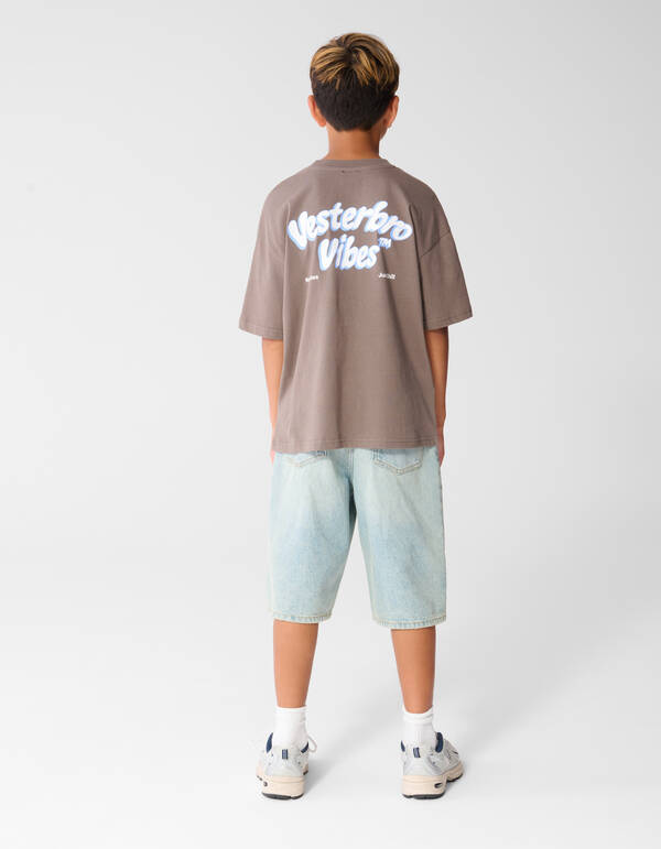 Vibes Artwork T-shirt Bruin SHOEBY BOYS