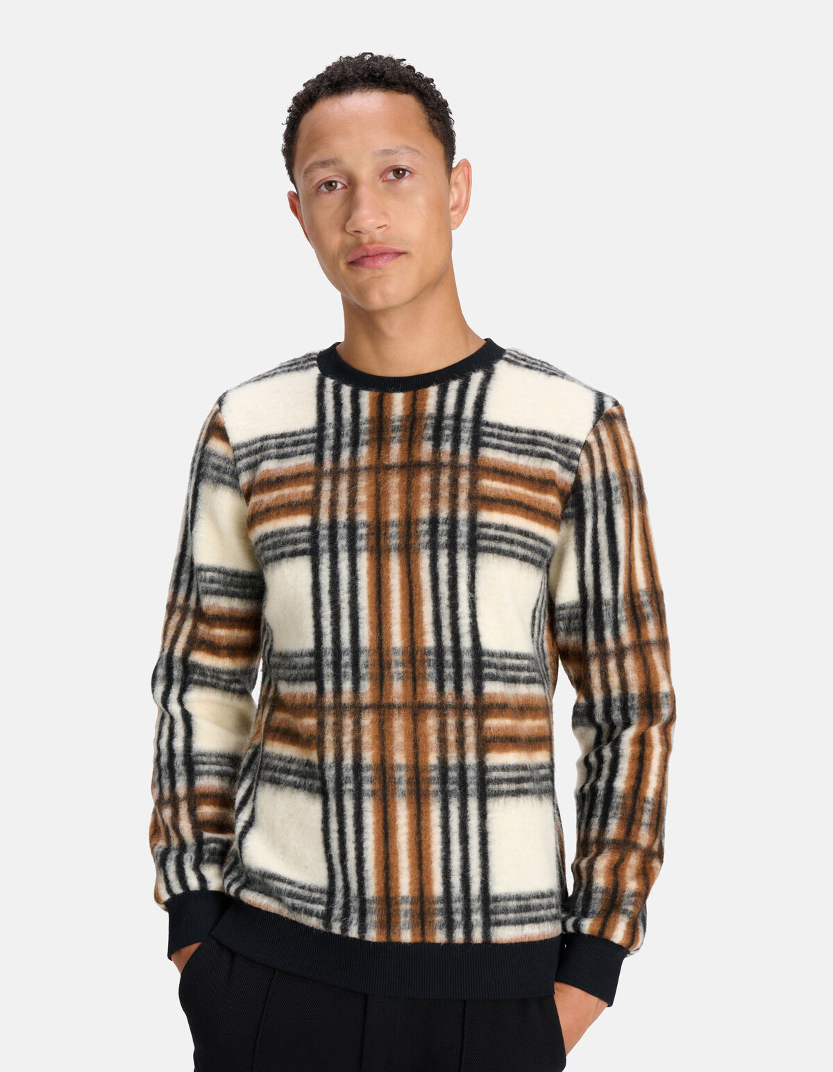Gekleurde Geruiten Sweater SHOEBY MEN