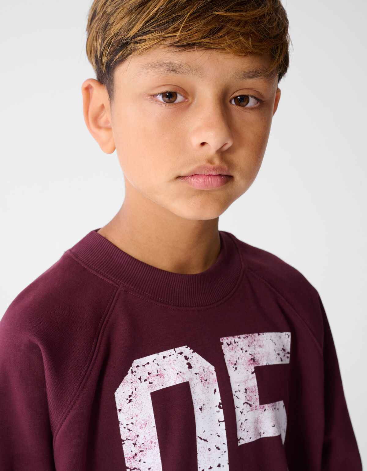 City Crew Sweater Donkerrood SHOEBY BOYS