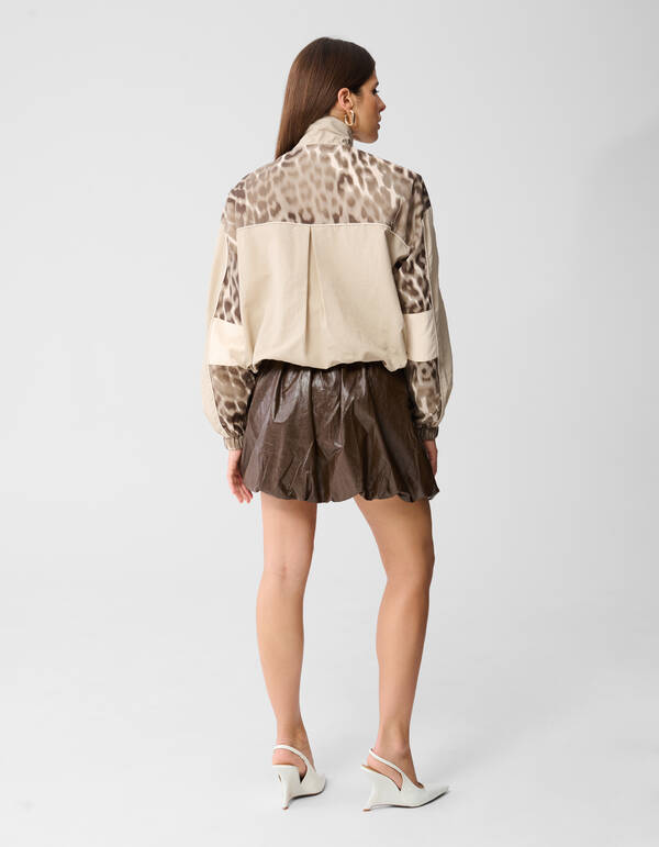 Sporty Leopard Mix Jack Beige SHOEBY WOMEN