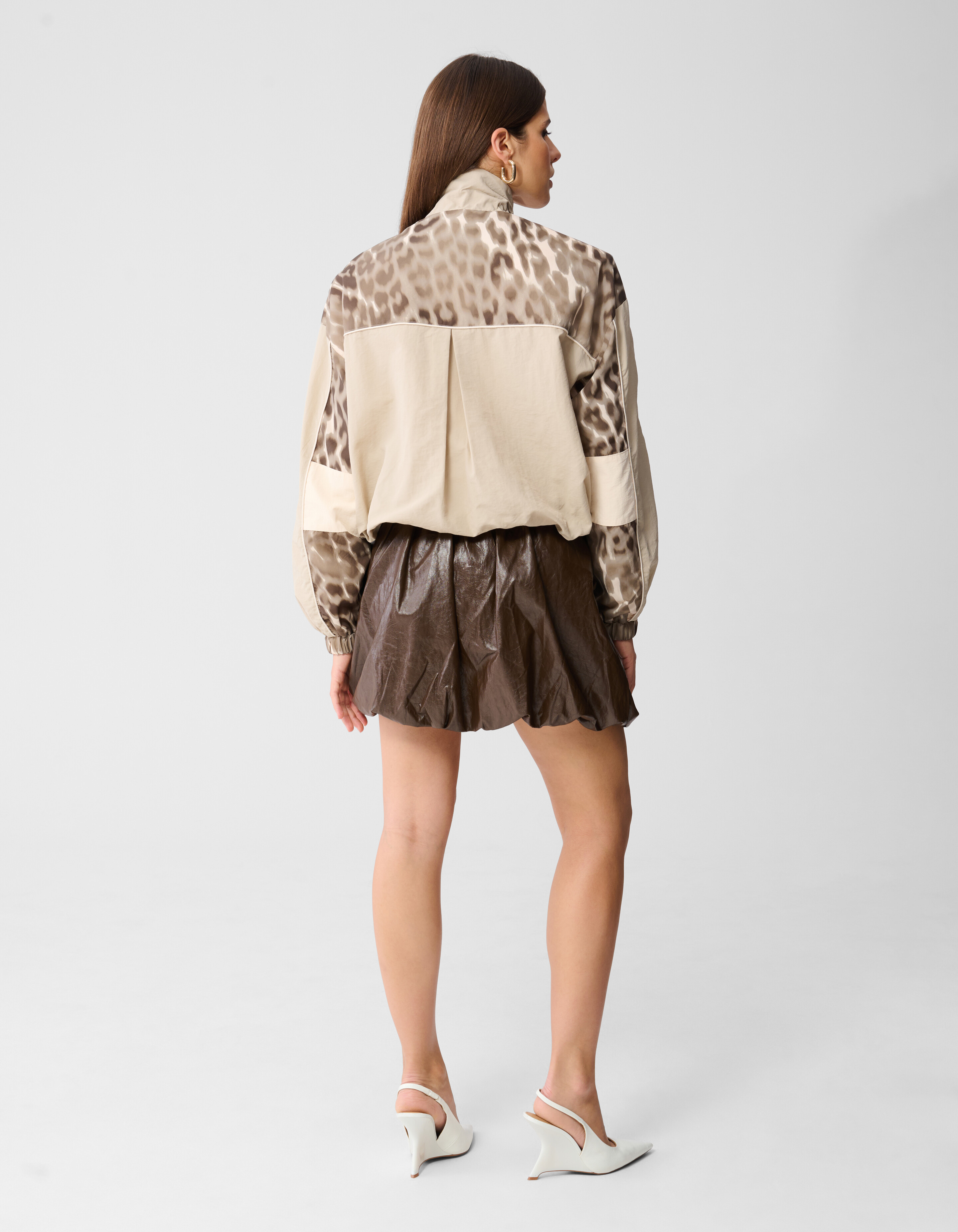 Sporty Leopard Mix Jack Beige SHOEBY WOMEN