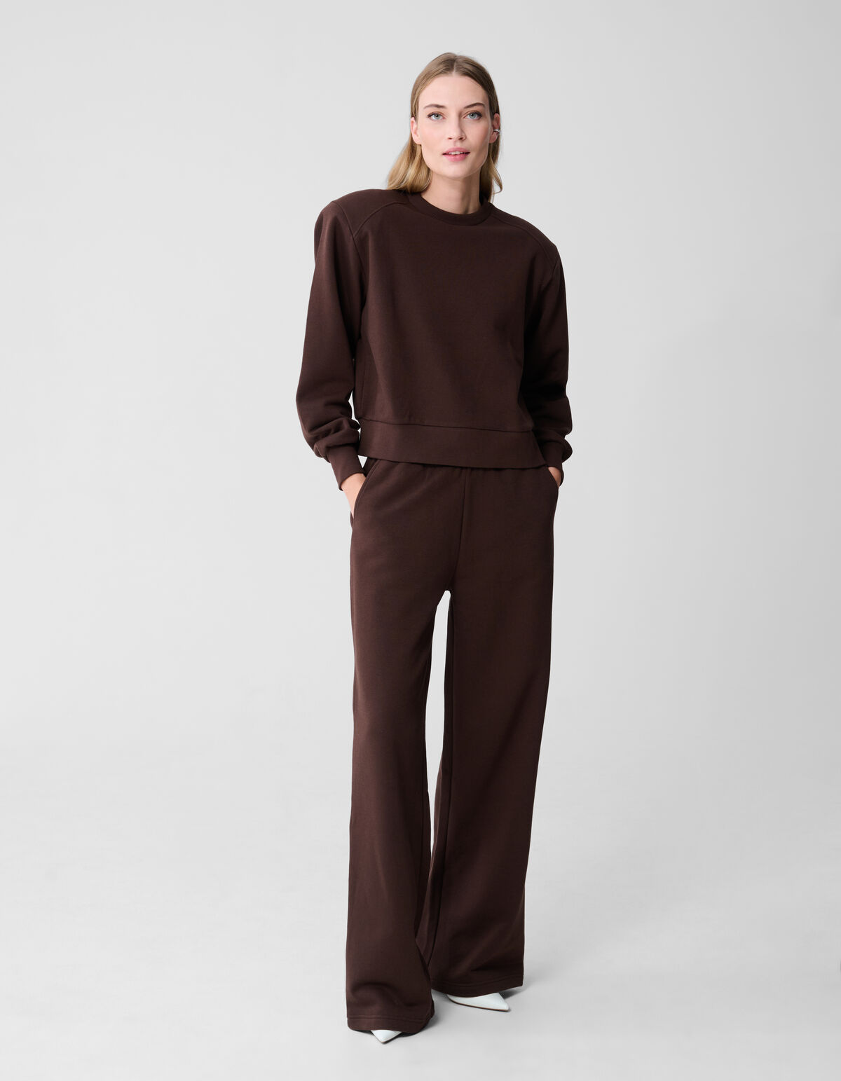 Big Shoulder Sweater Bruin SHOEBY WOMEN