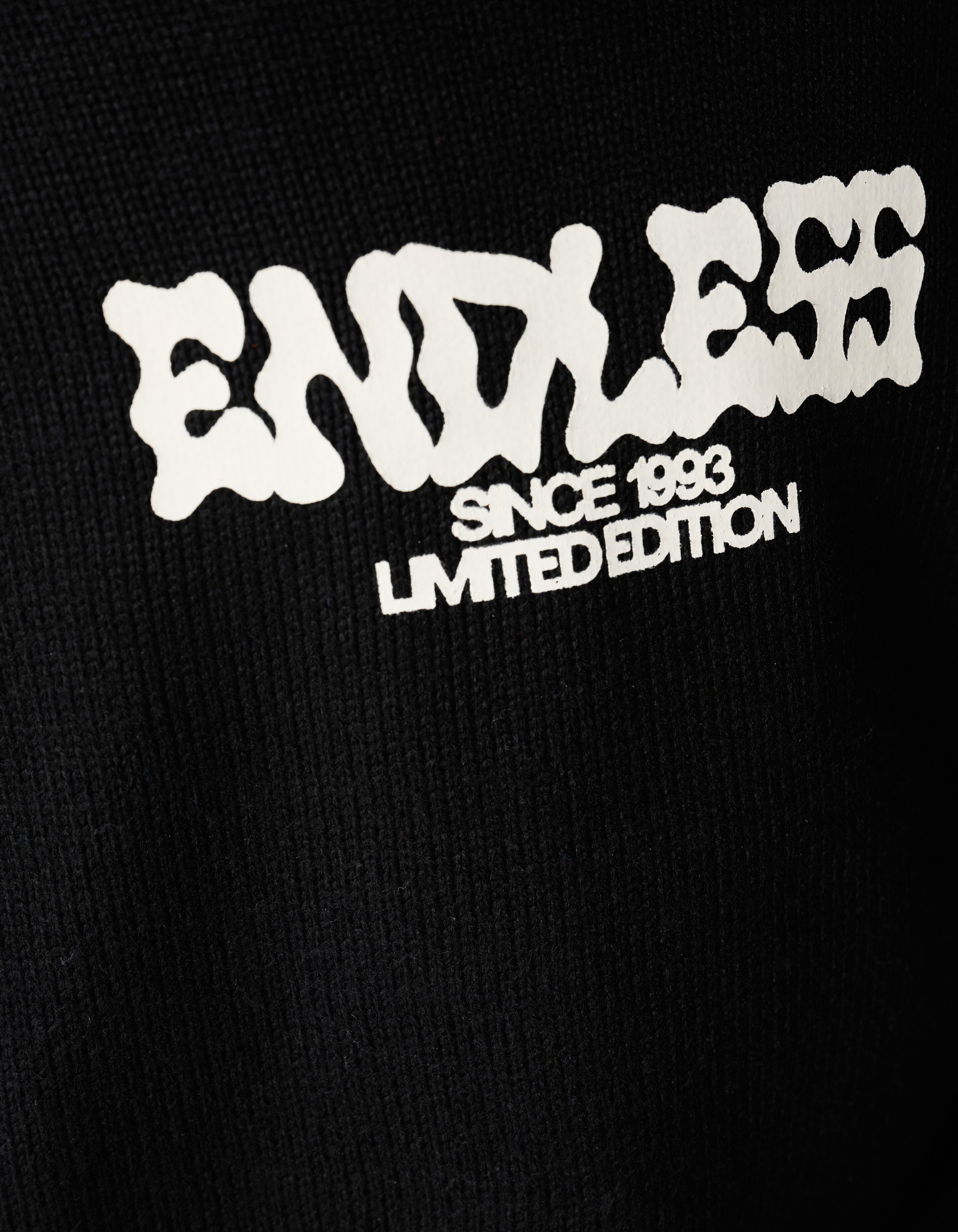 Endless Gebreide Trui Zwart SHOEBY BOYS