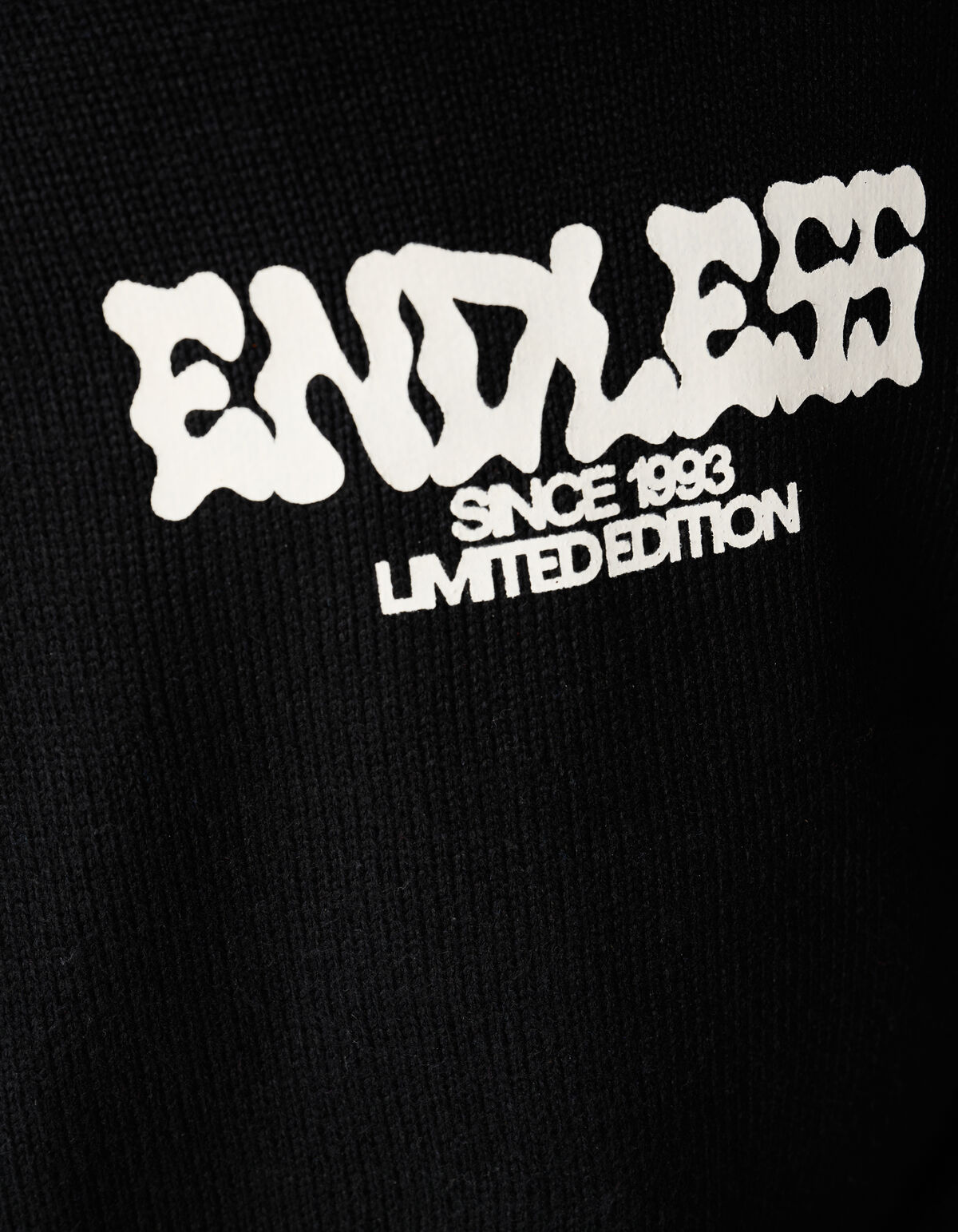 Endless Gebreide Trui Zwart SHOEBY BOYS