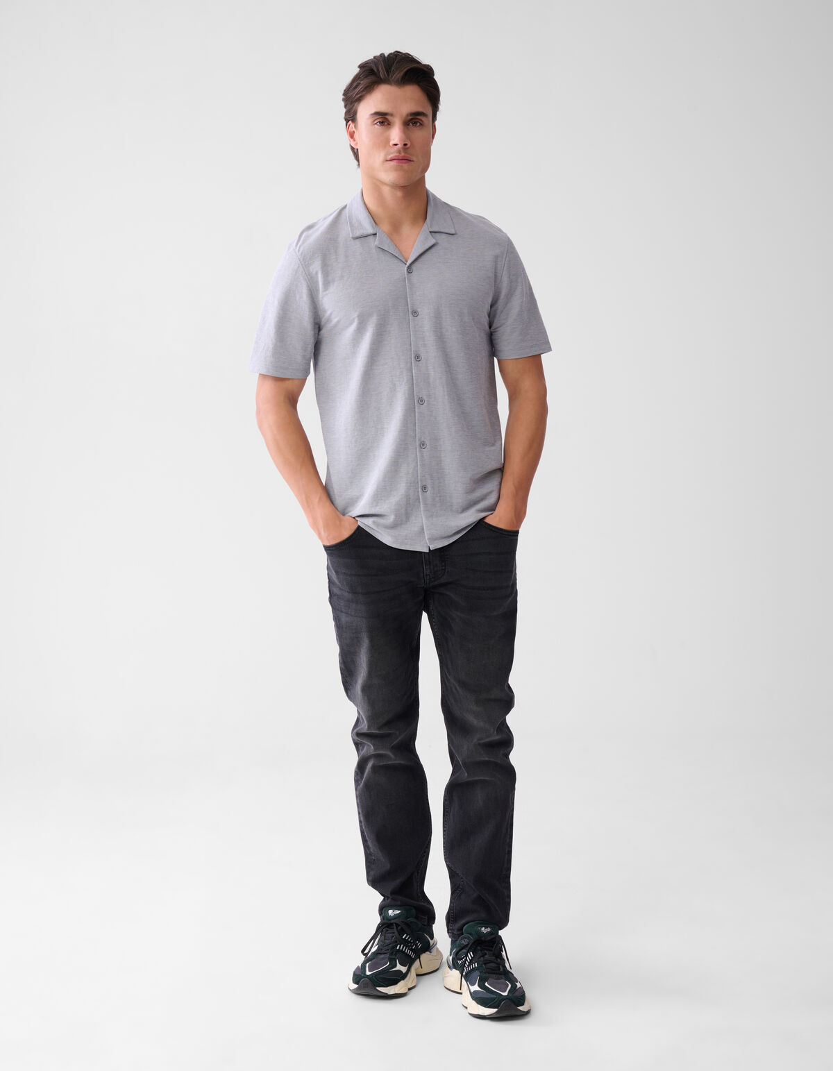 Pique Shirt Donkerblauw SHOEBY MEN