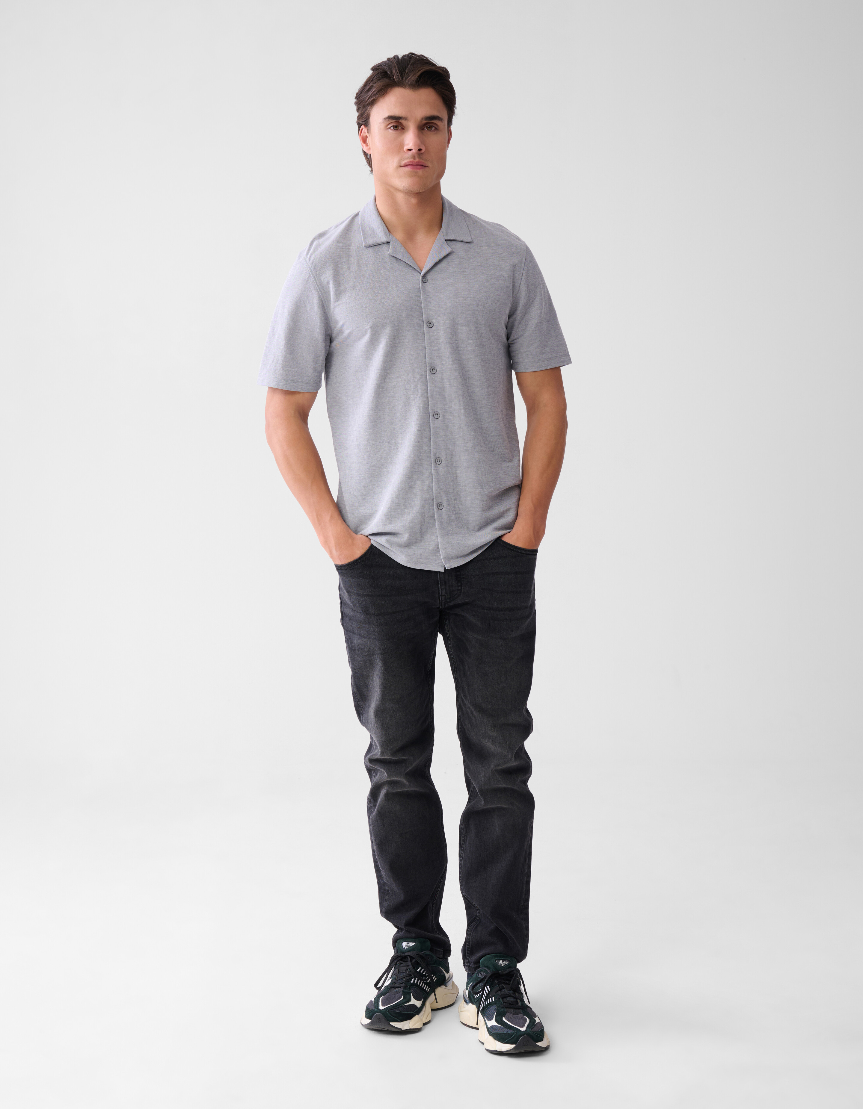 Pique Shirt Donkerblauw SHOEBY MEN
