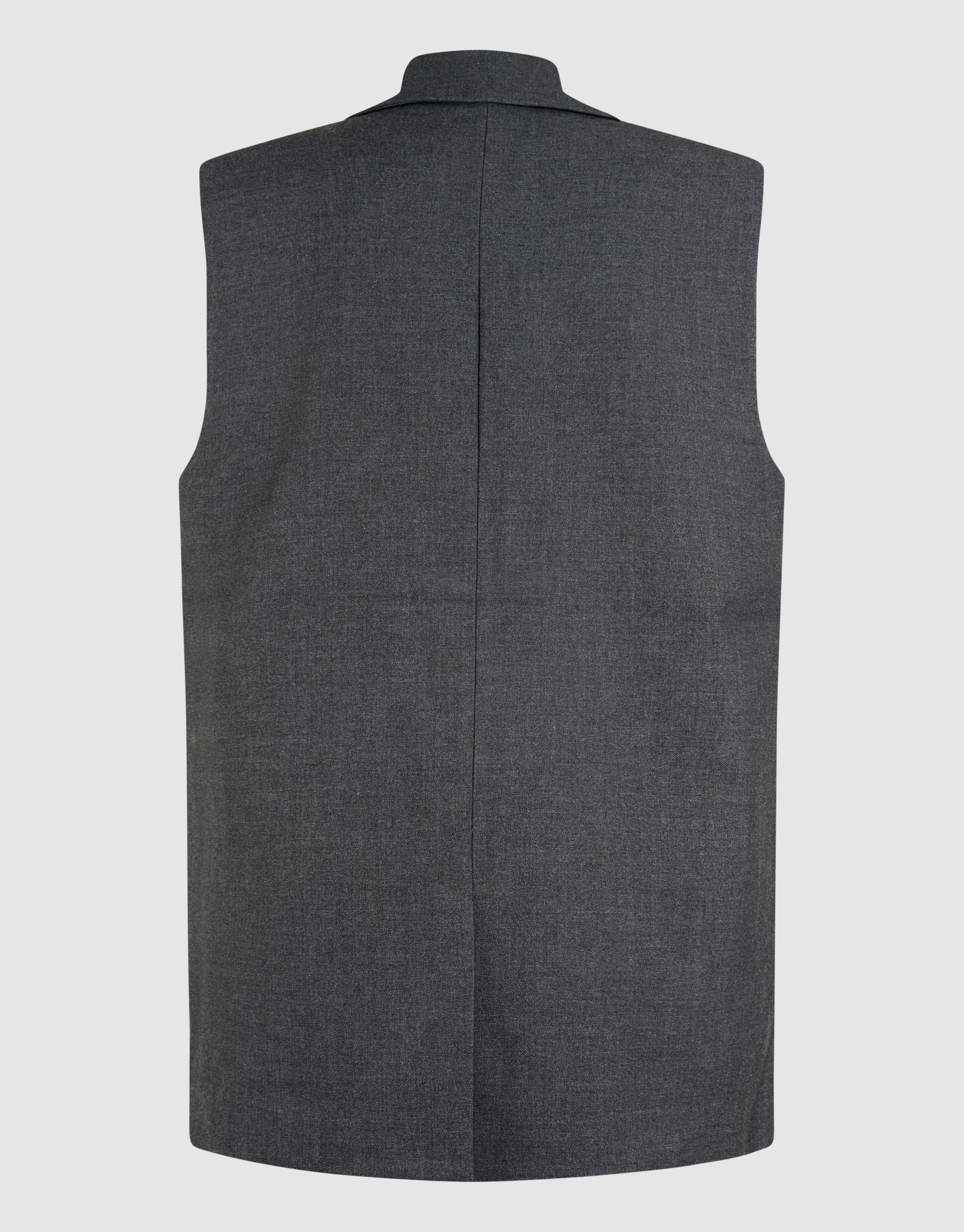 Sleeveless Sporty Gilet Donkergrijs SHOEBY WOMEN