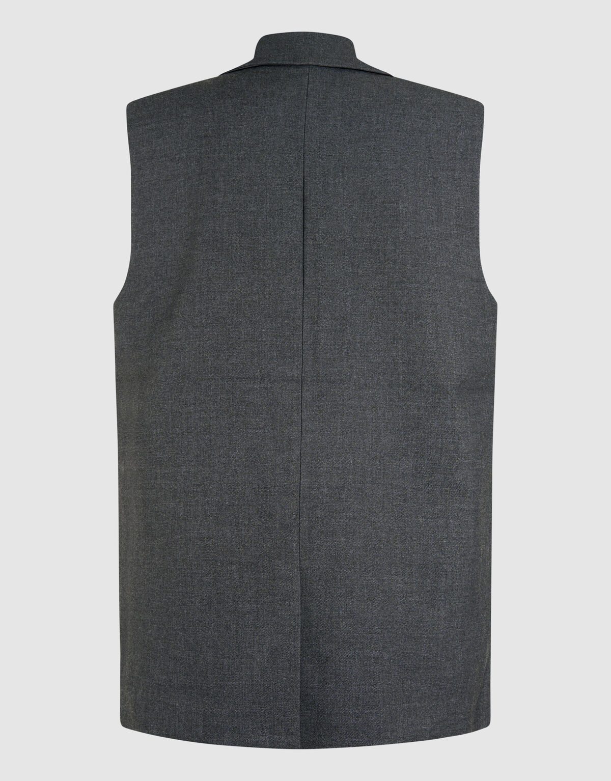 Sleeveless Sporty Gilet Donkergrijs SHOEBY WOMEN
