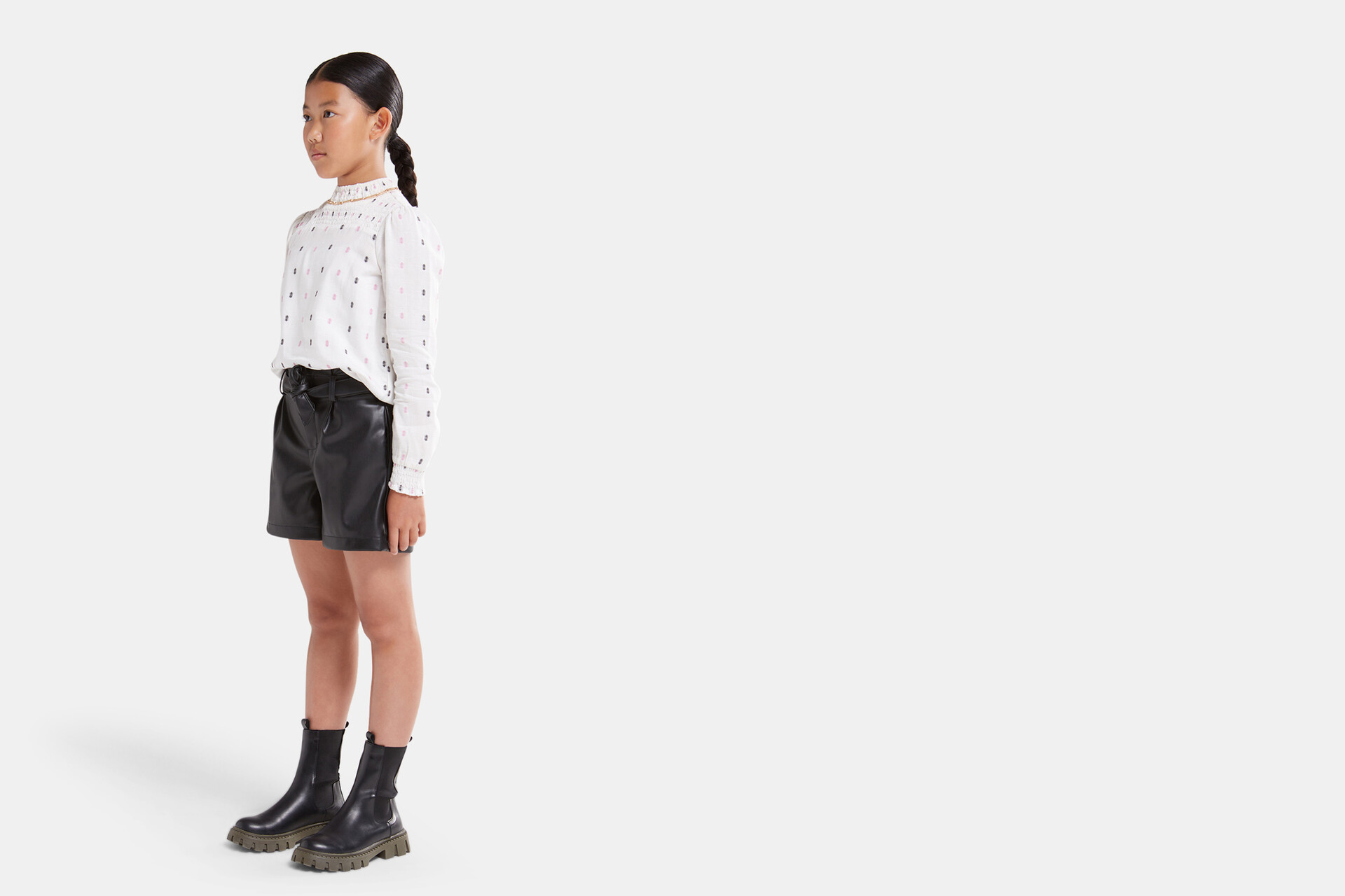 Witte Dot Blouse JILL&MITCH