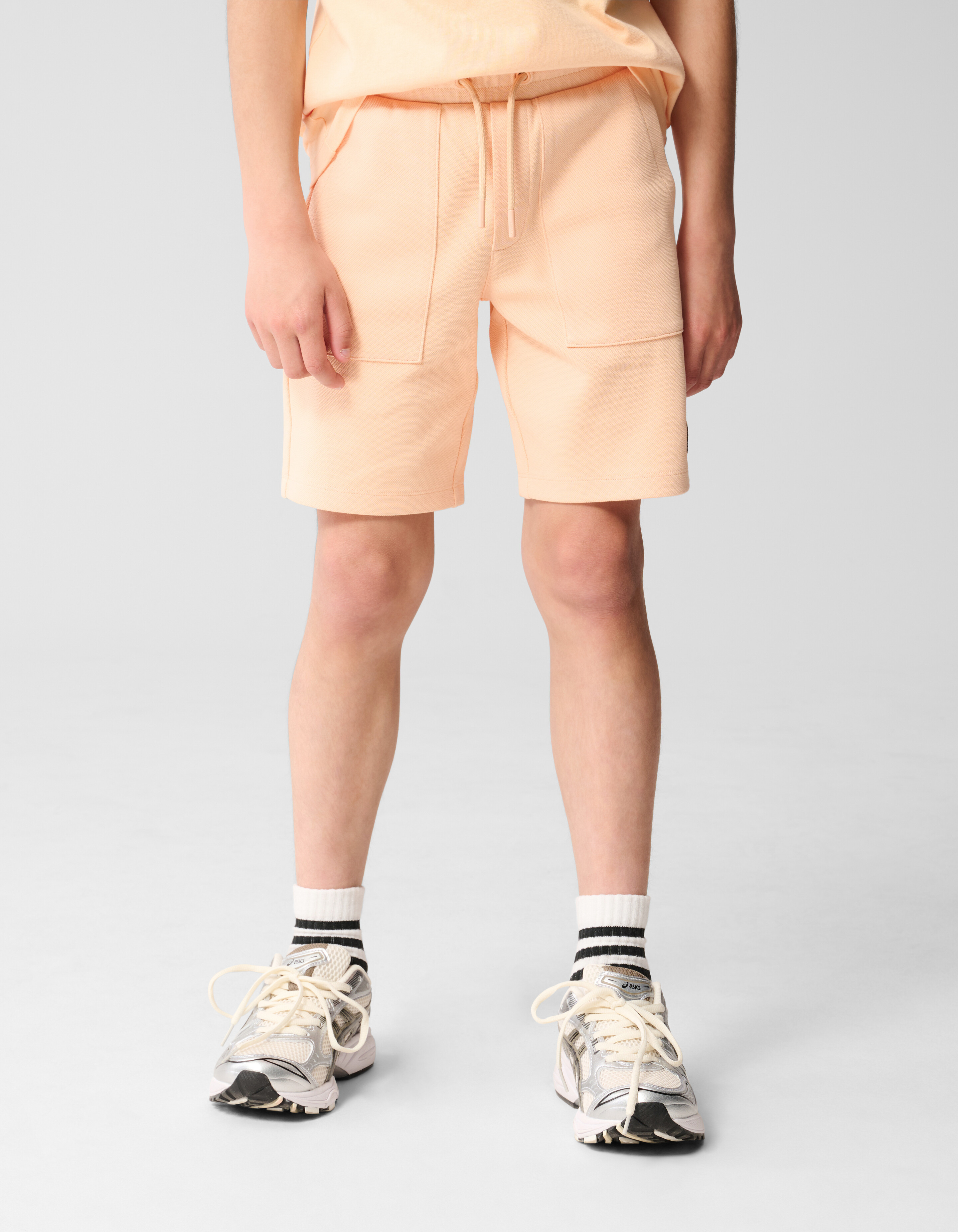 Pique Short Lichtoranje SHOEBY BOYS