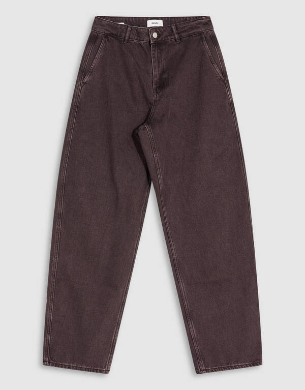 Barrel Fit Jeans Donkerbruin By Mieke SHOEBY WOMEN