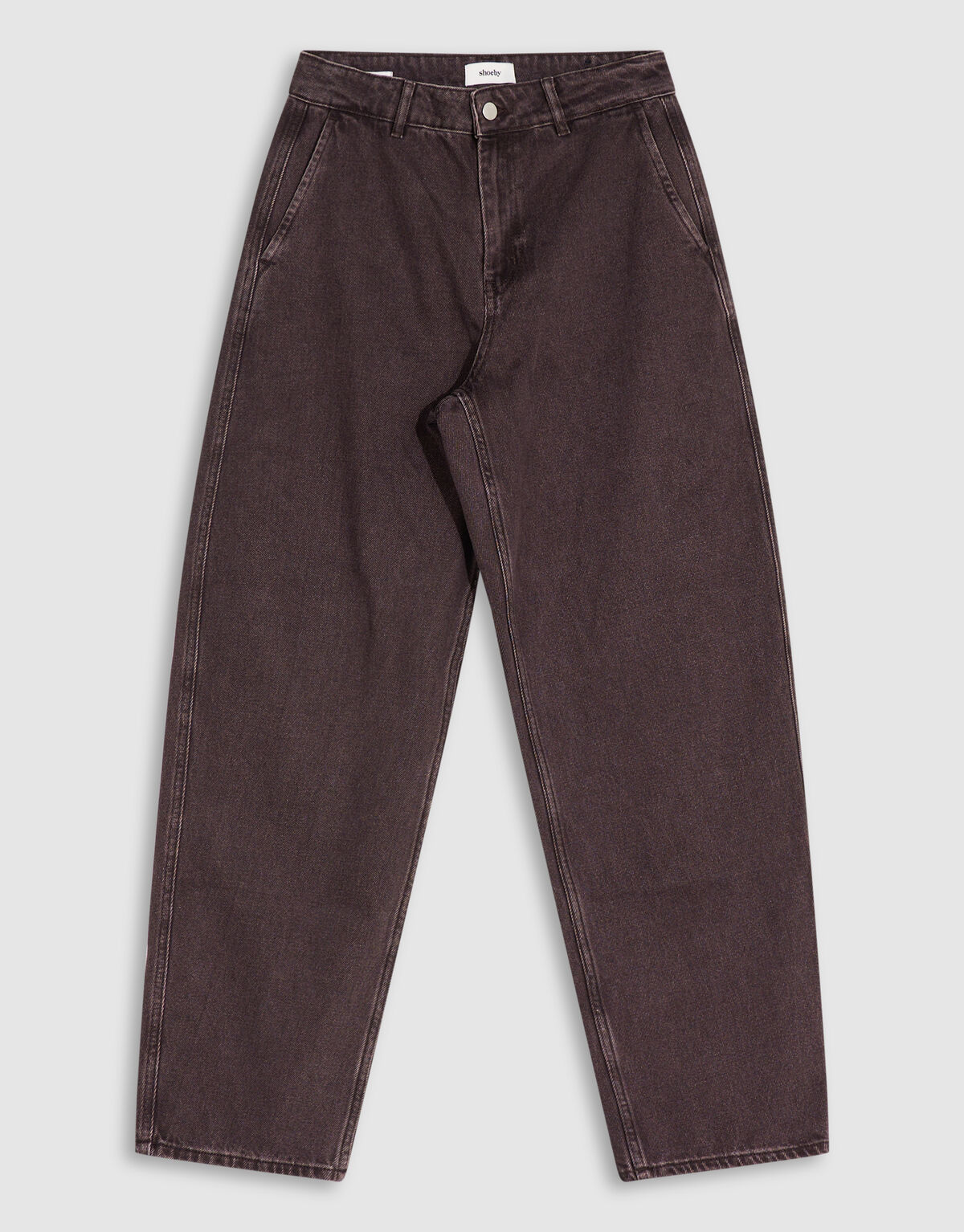 Barrel Fit Jeans Donkerbruin By Mieke SHOEBY WOMEN