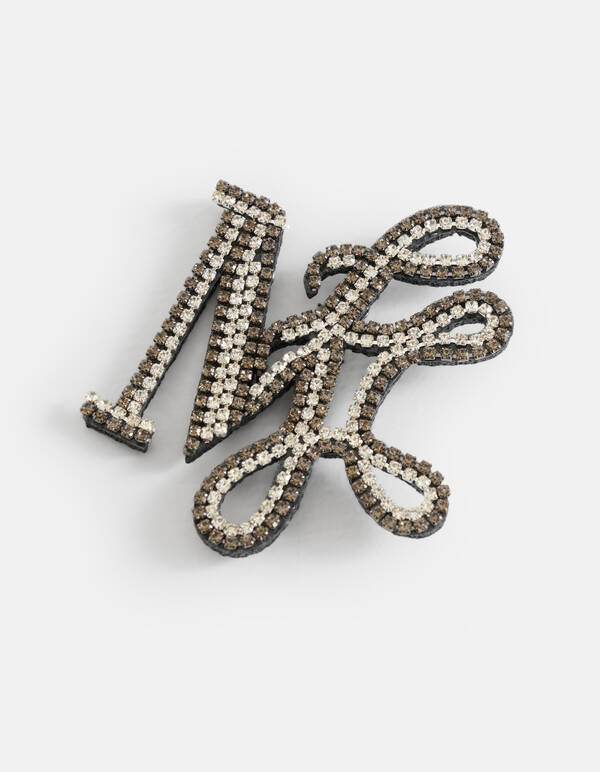 M Broche Donkergrijs By Mieke SHOEBY ACCESSOIRES