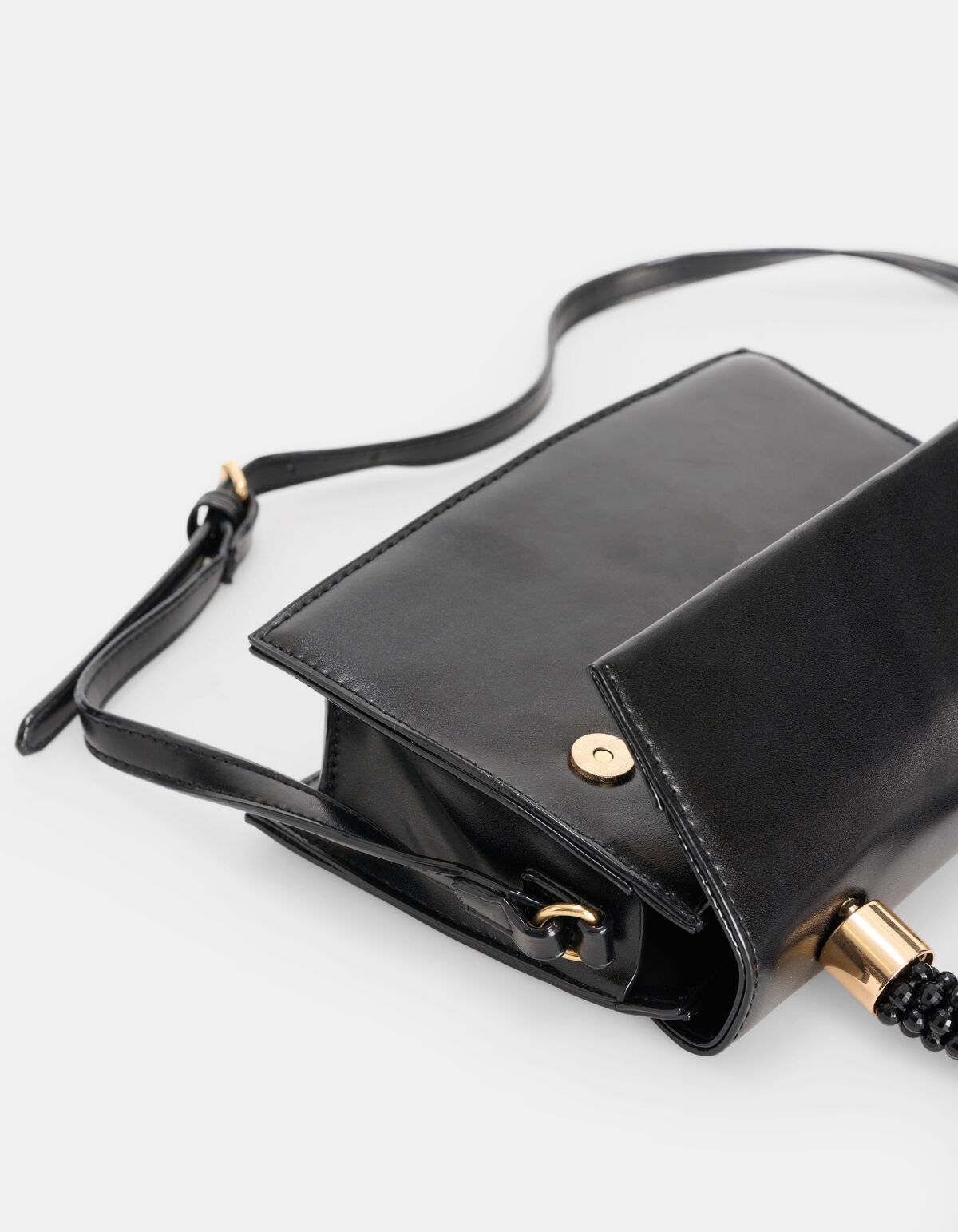 Kralen Mini Tas Zwart SHOEBY ACCESSOIRES