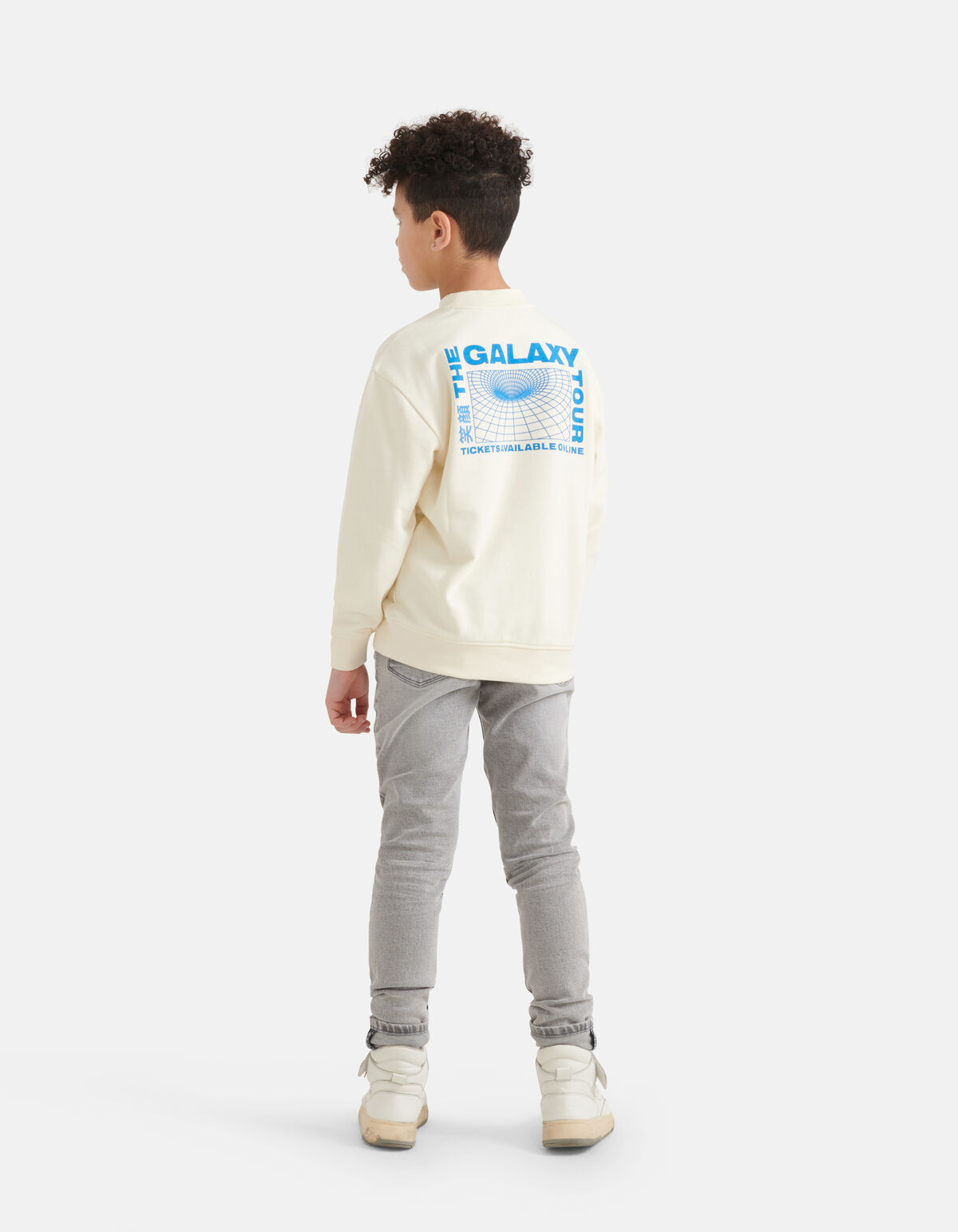 Tapered Jeans Lichtgrijs SHOEBY BOYS