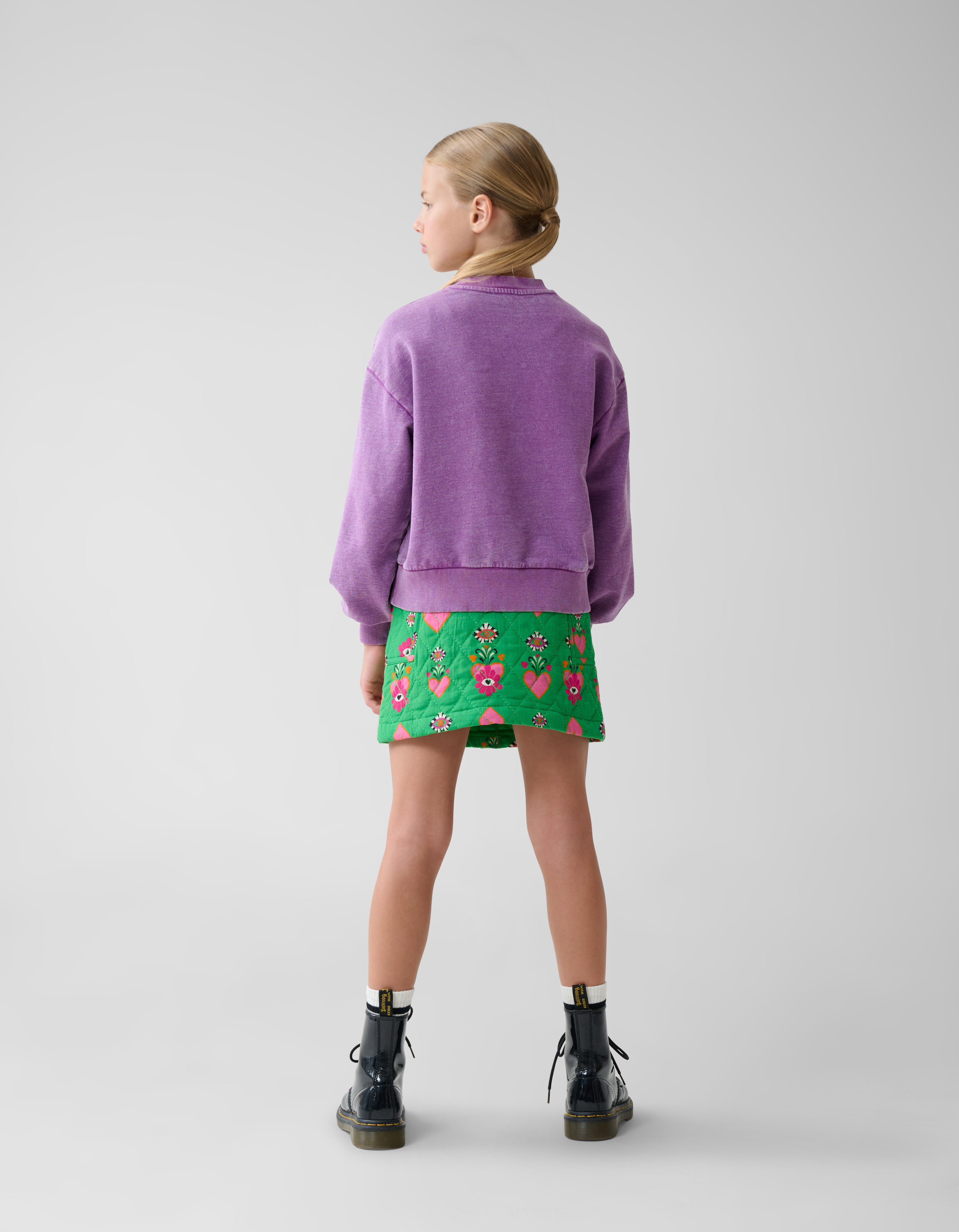 Artwork Sweater Paars SHOEBY GIRLS