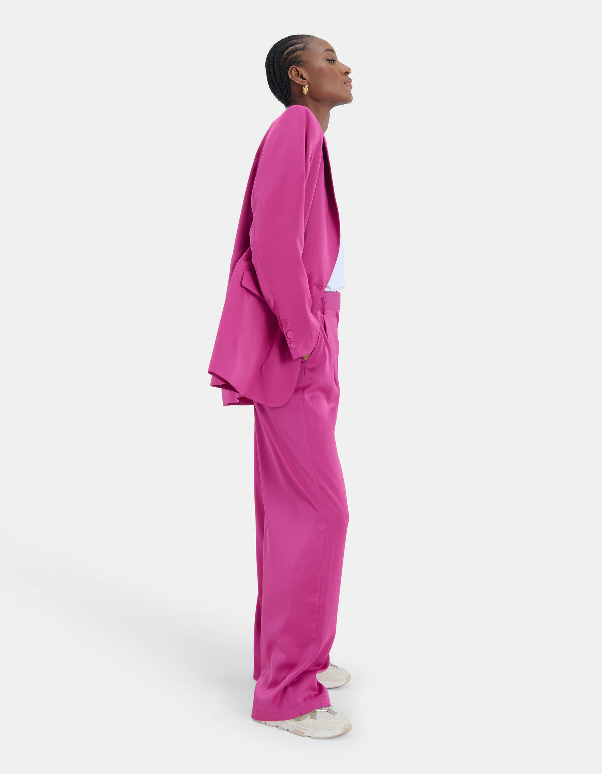 Pink Satin Broek EKSEPT
