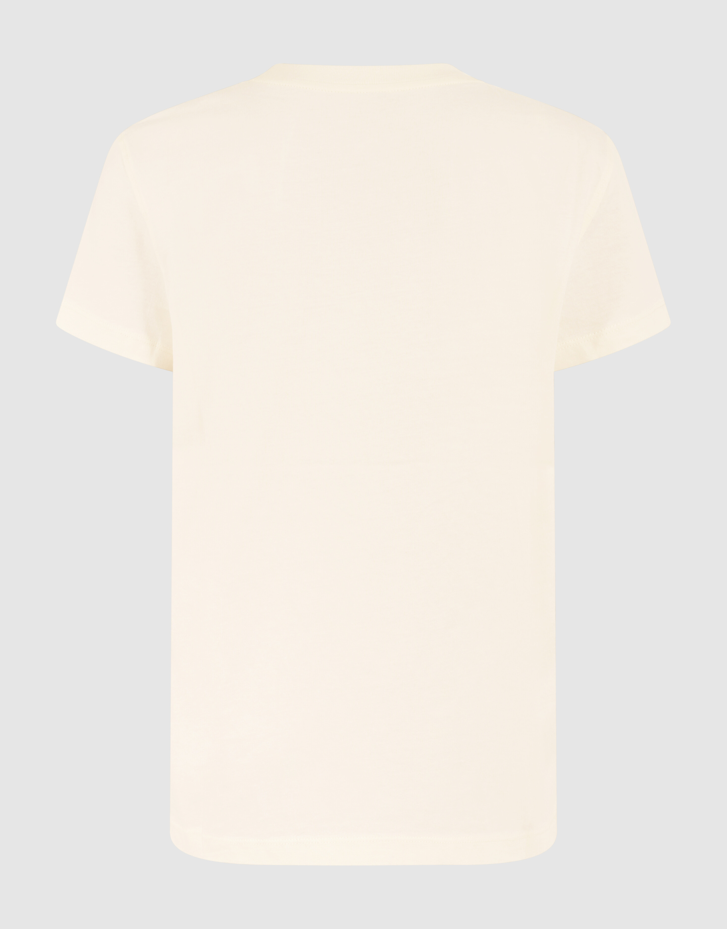 Beach Artwork T-shirt Gebroken Wit SHOEBY GIRLS