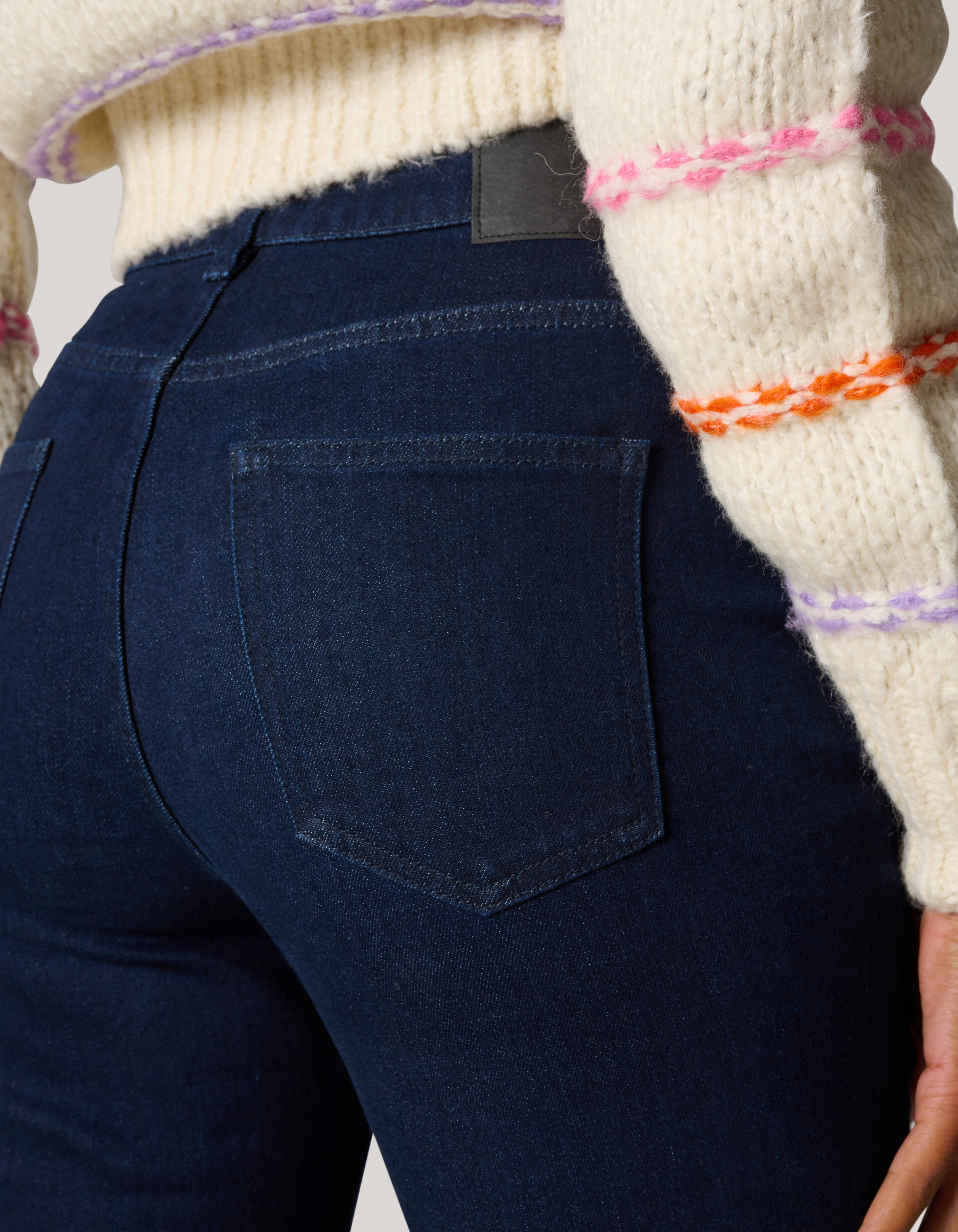 Flared Fit Jeans Donkerblauw SHOEBY WOMEN