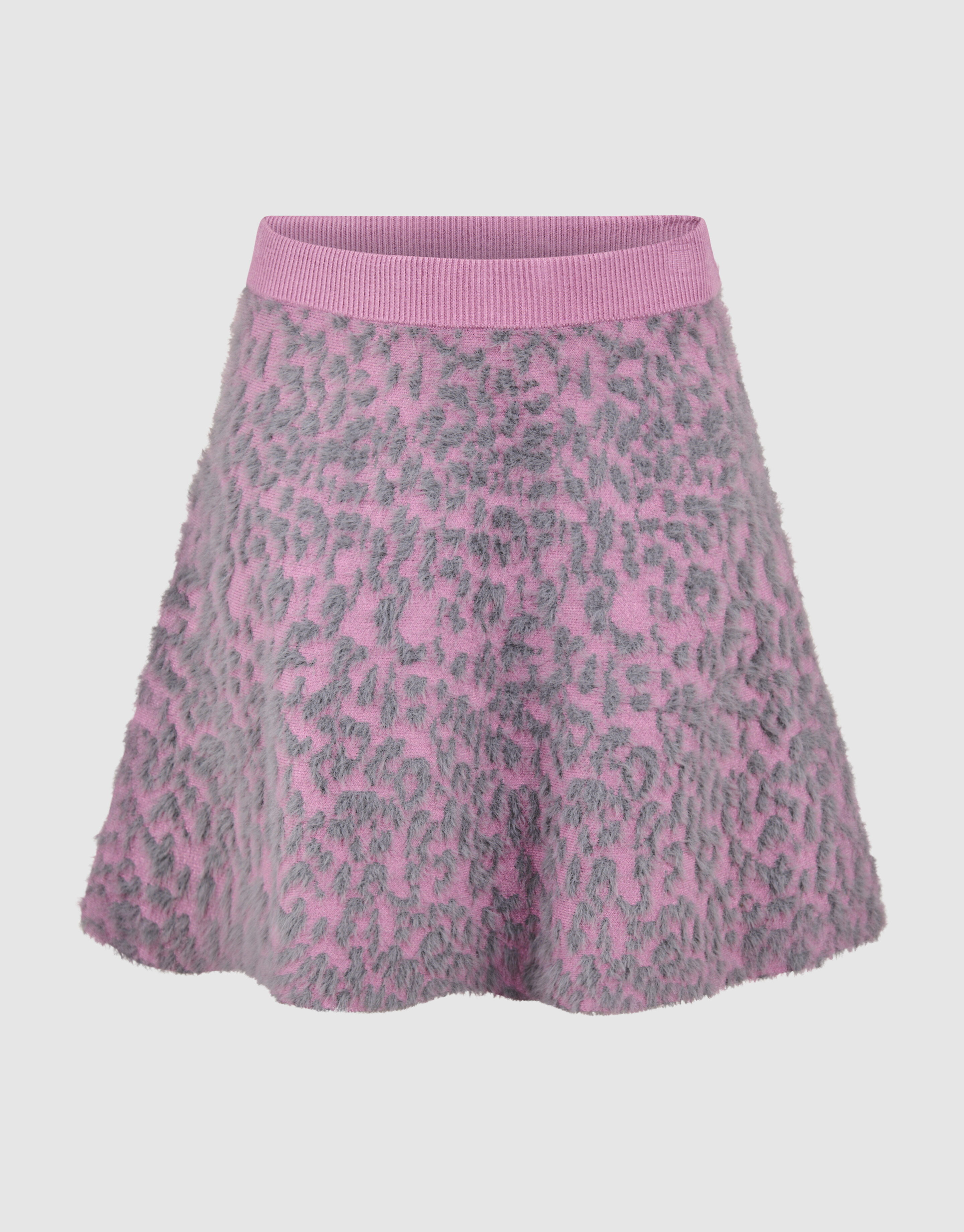 Leopard Knit Rok Roze SHOEBY GIRLS