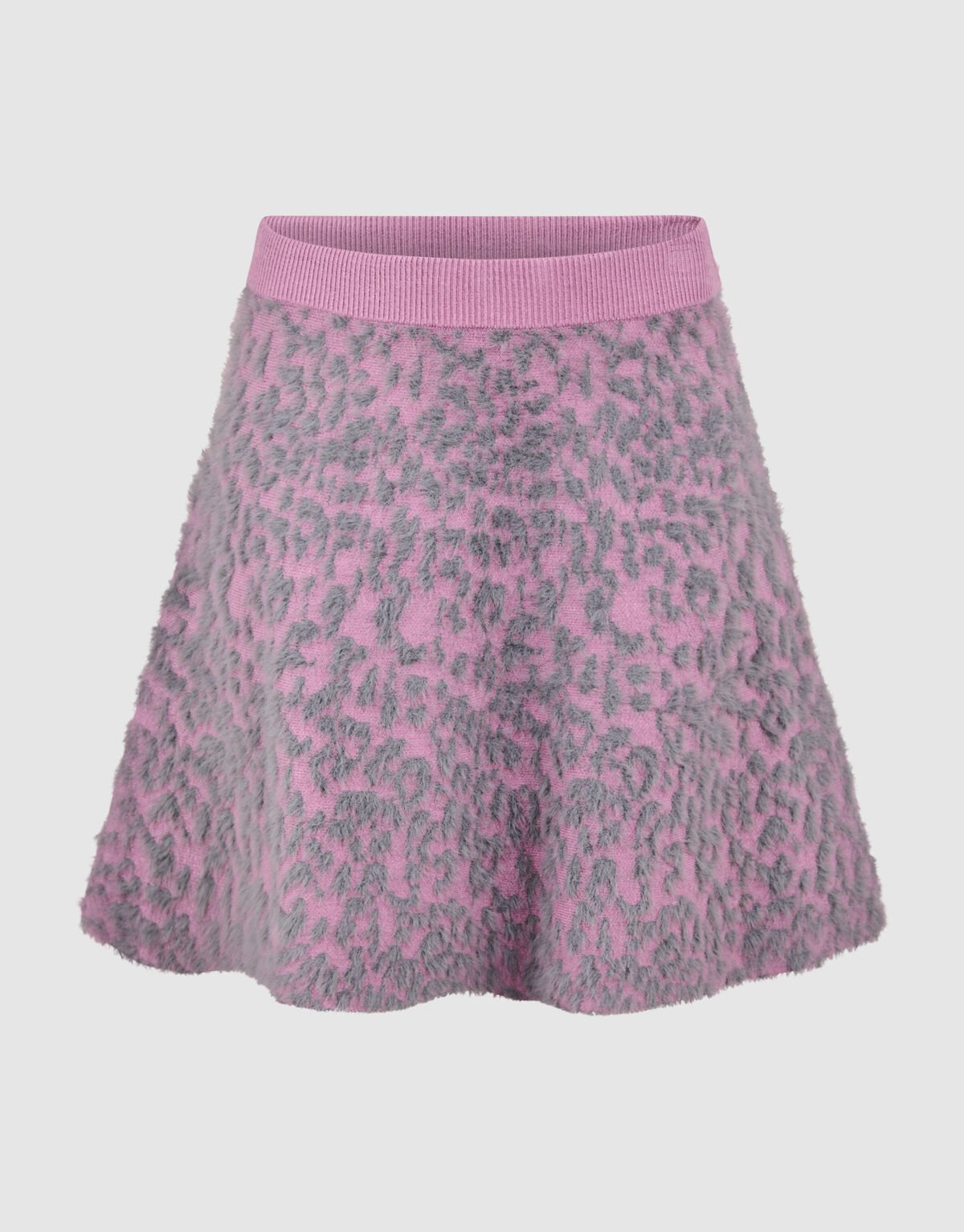 Leopard Knit Rok Roze SHOEBY GIRLS