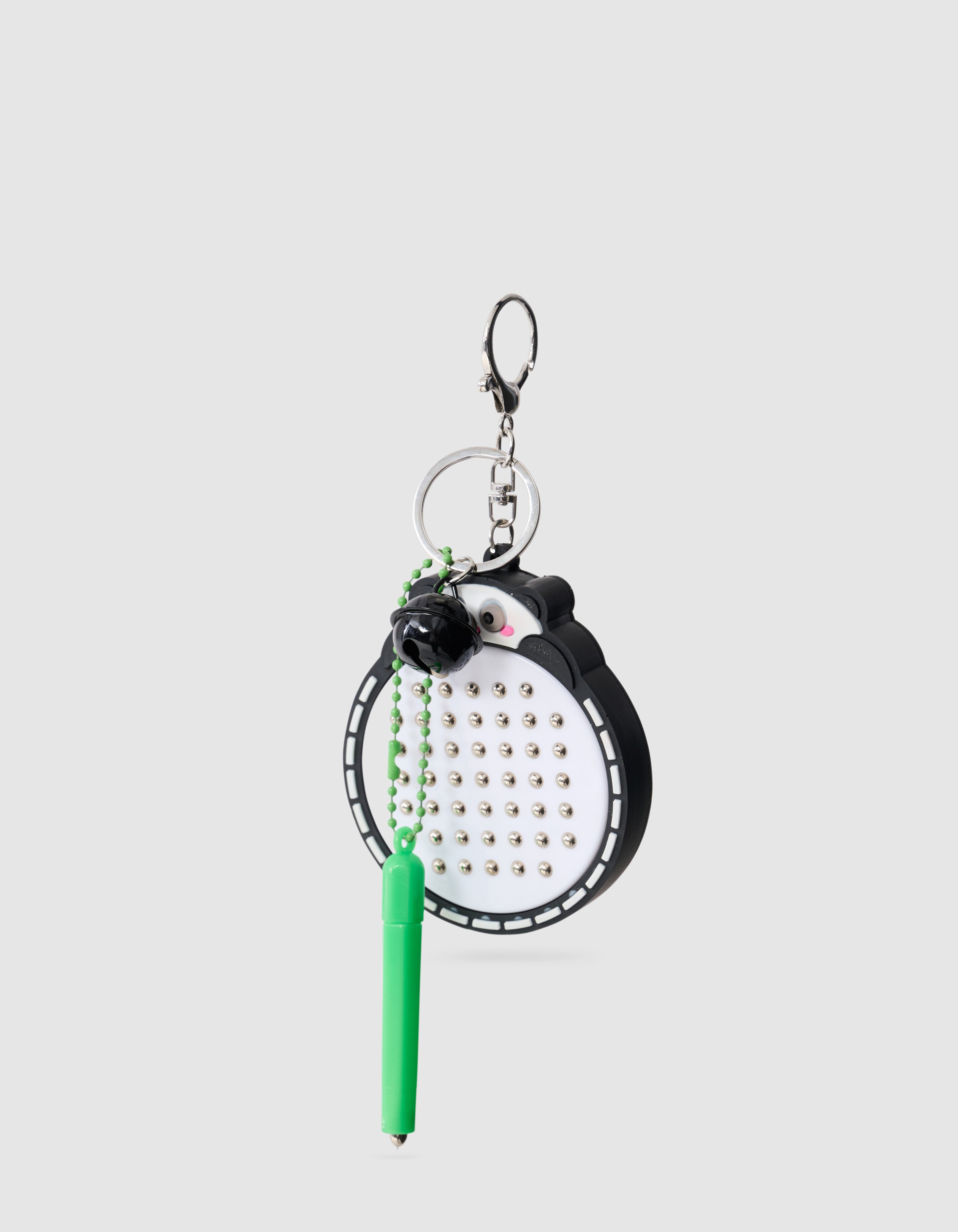 Panda Bal Sleutelhanger Zwart SHOEBY ACCESSOIRES