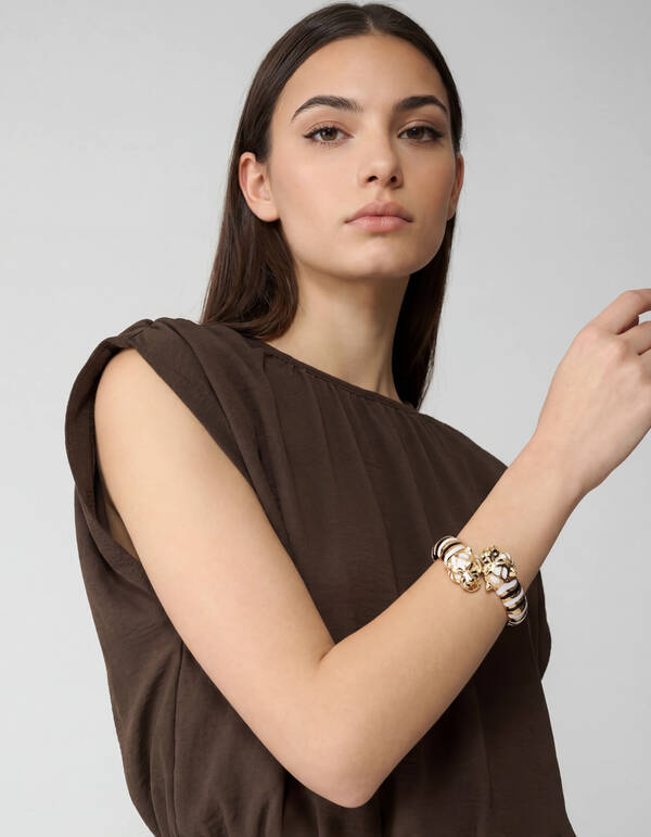 Jaguar Bangle Goud SHOEBY ACCESSOIRES