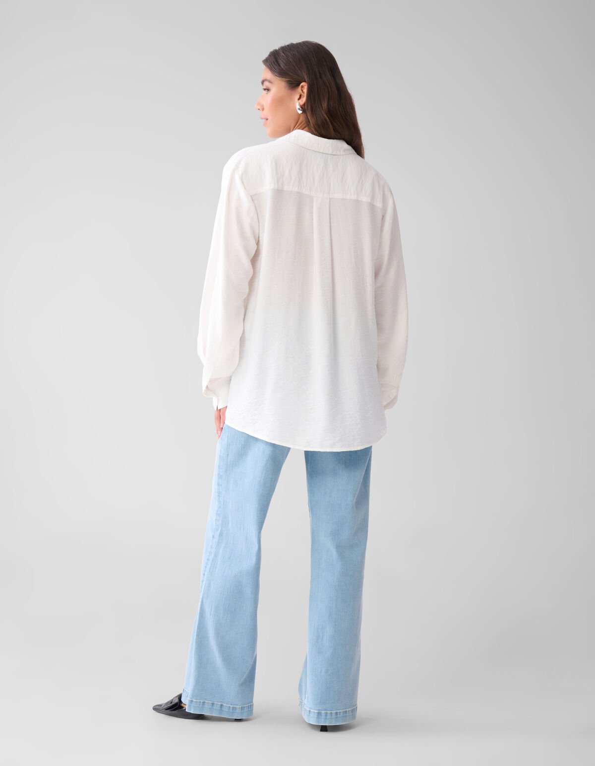 Creative Embro Blouse Gebroken Wit SHOEBY WOMEN