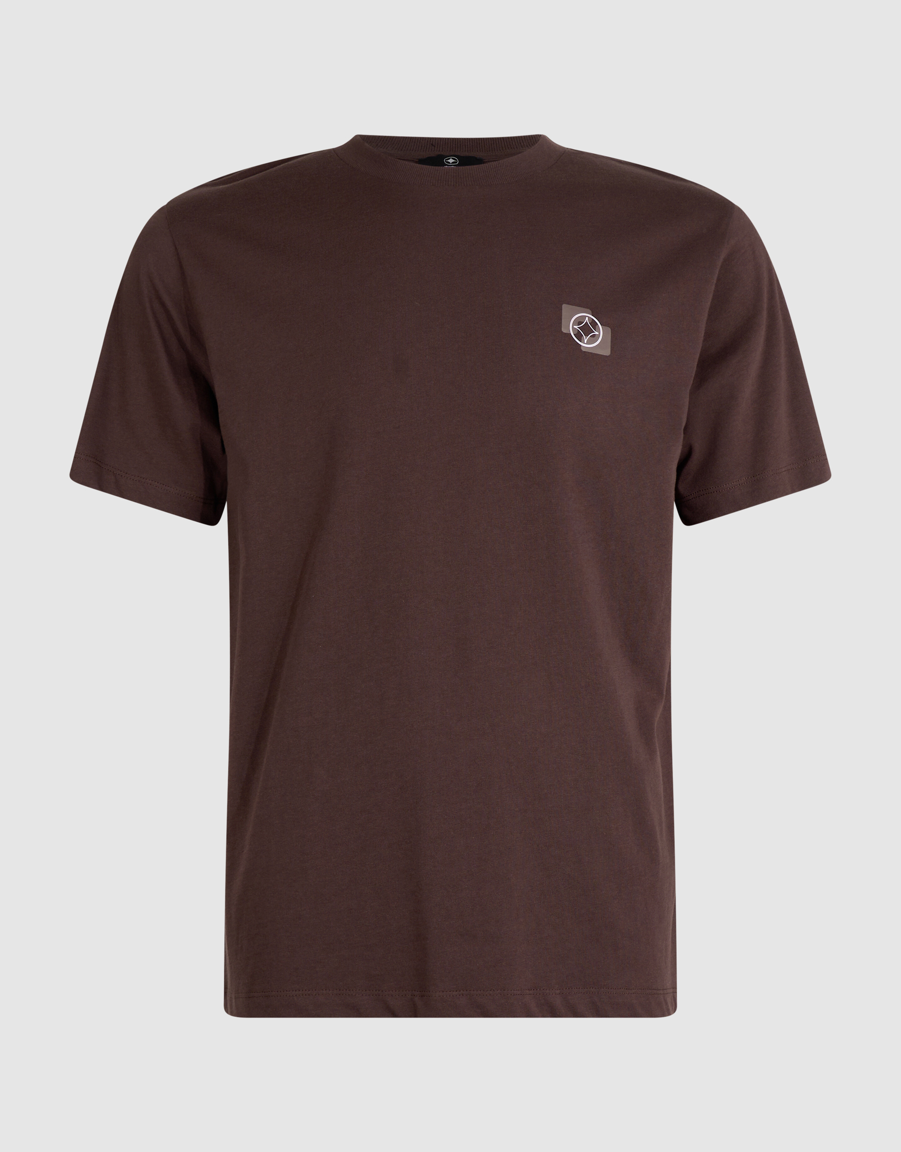 Artwork T-shirt Donkerbruin SHOEBY MEN
