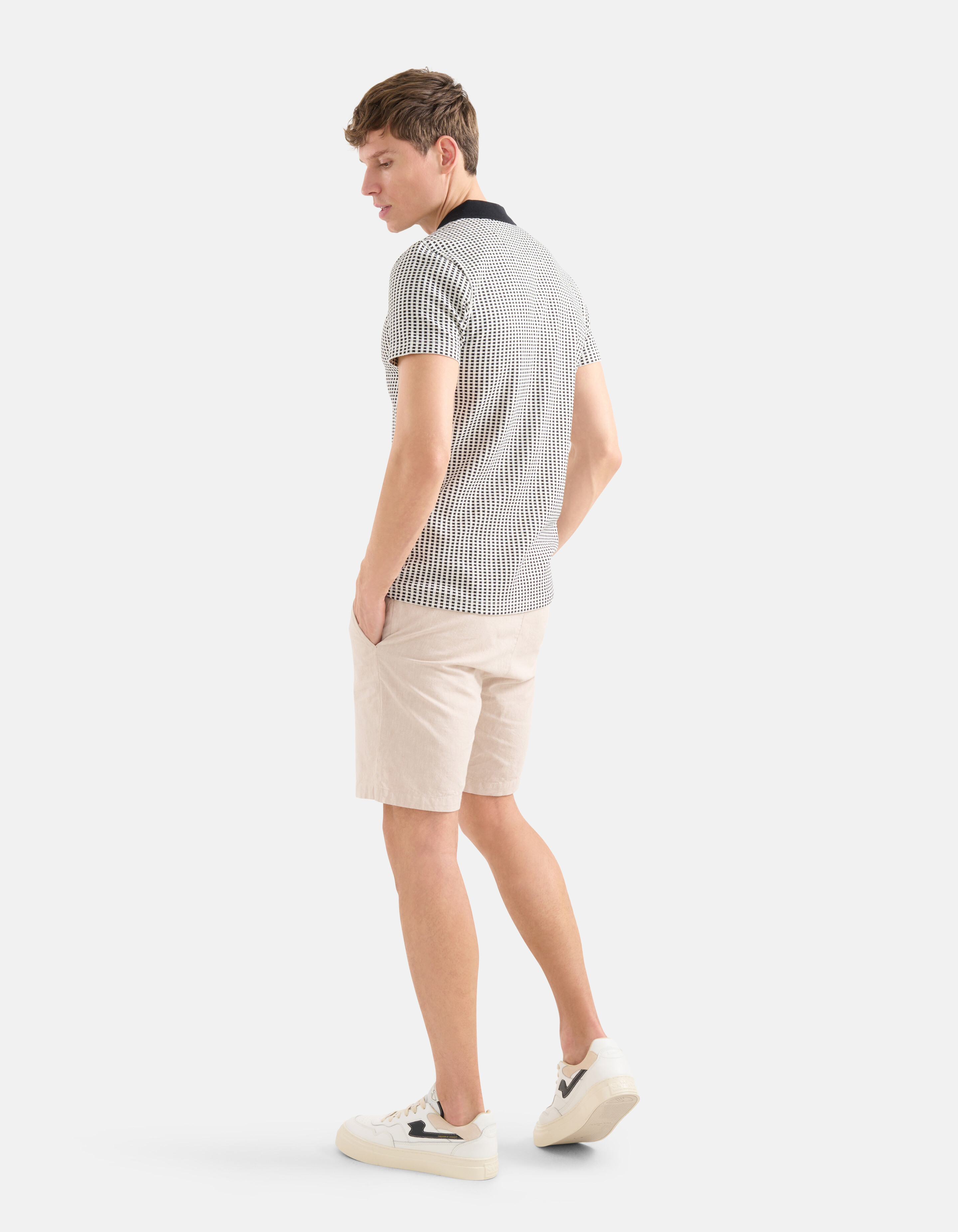 Rectangle Polo Gebroken Wit SHOEBY MEN