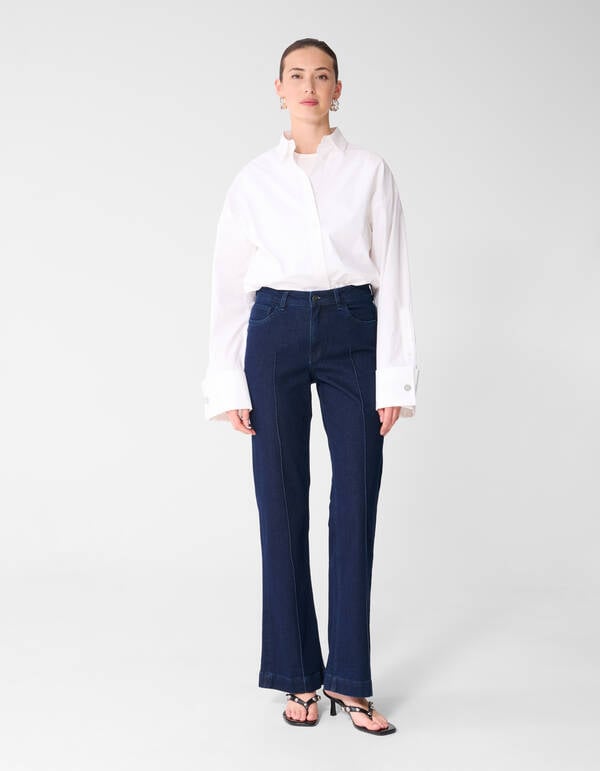 Flared Fit  Jeans Donkerblauw SHOEBY WOMEN