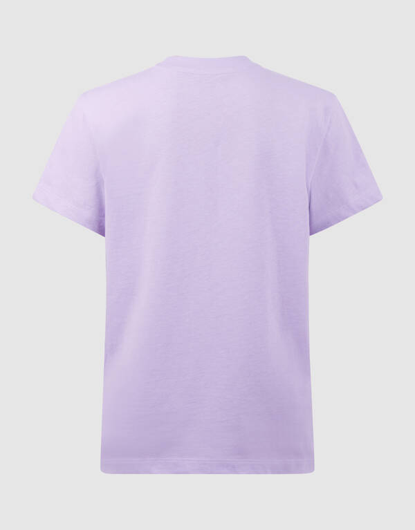 Sunny Palms Artwork T-shirt Lichtpaars SHOEBY GIRLS