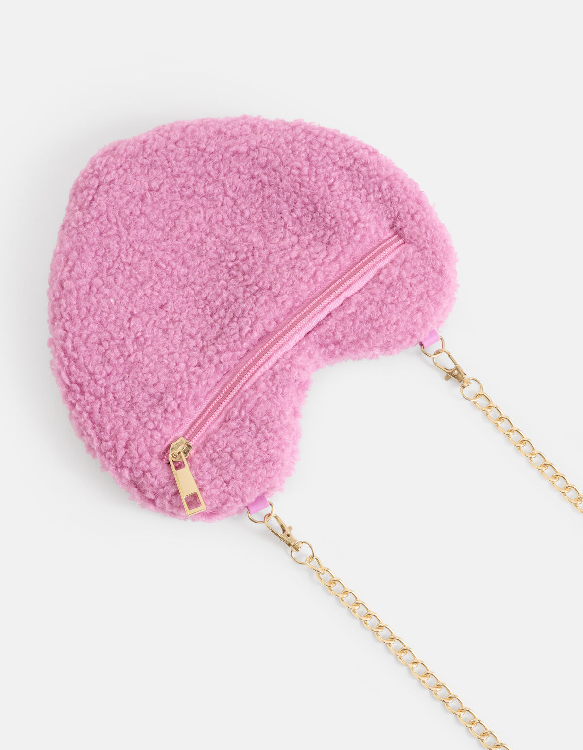 Smiley Hart Tas Lichtroze SHOEBY ACCESSOIRES