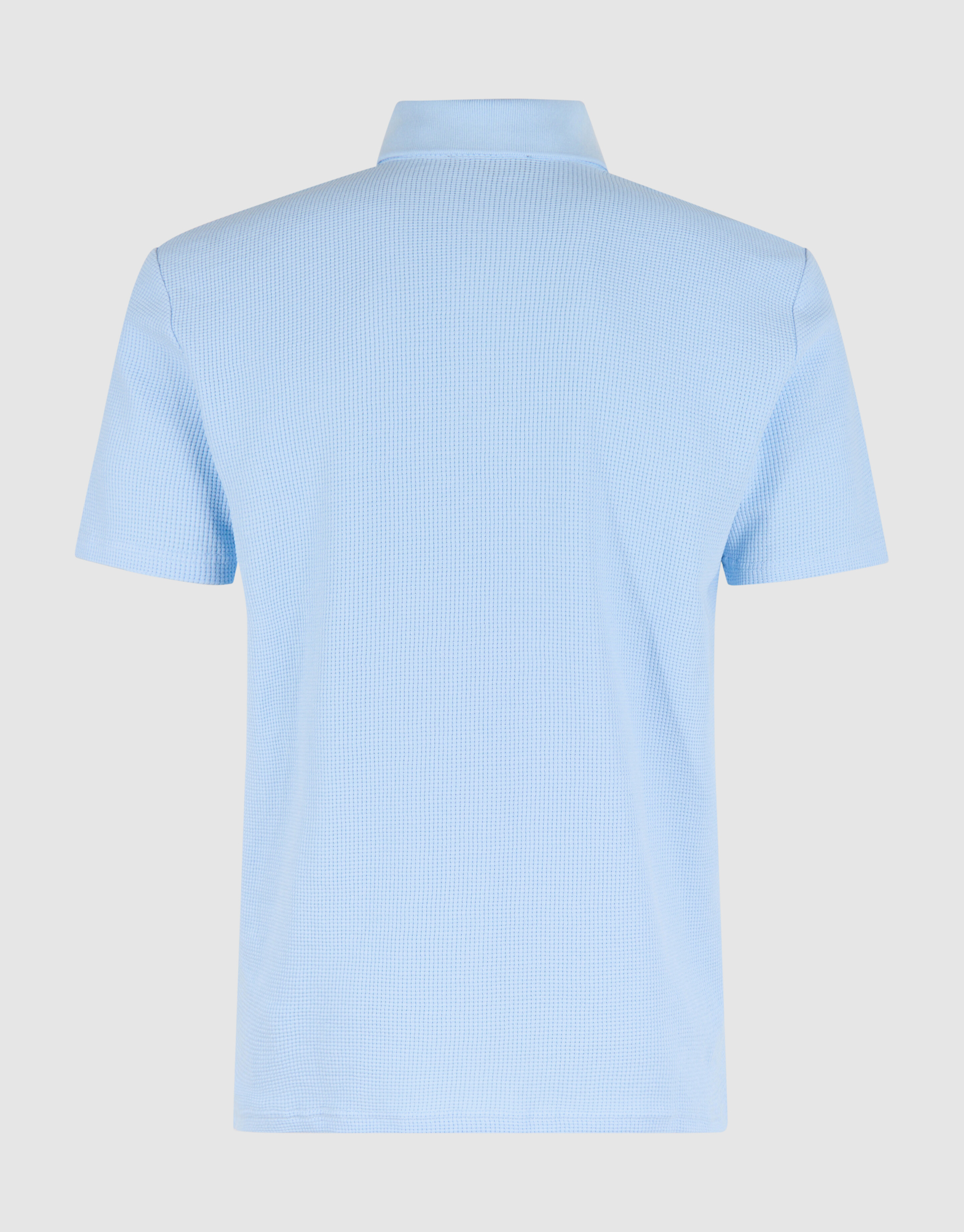 Structuur Polo Lichtblauw SHOEBY MEN