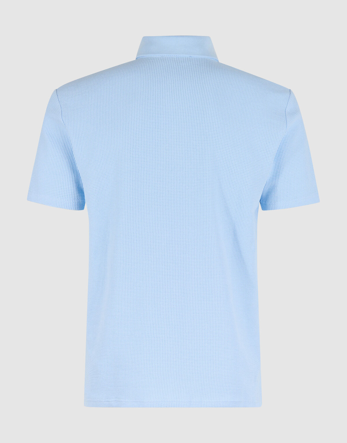 Structuur Polo Lichtblauw SHOEBY MEN