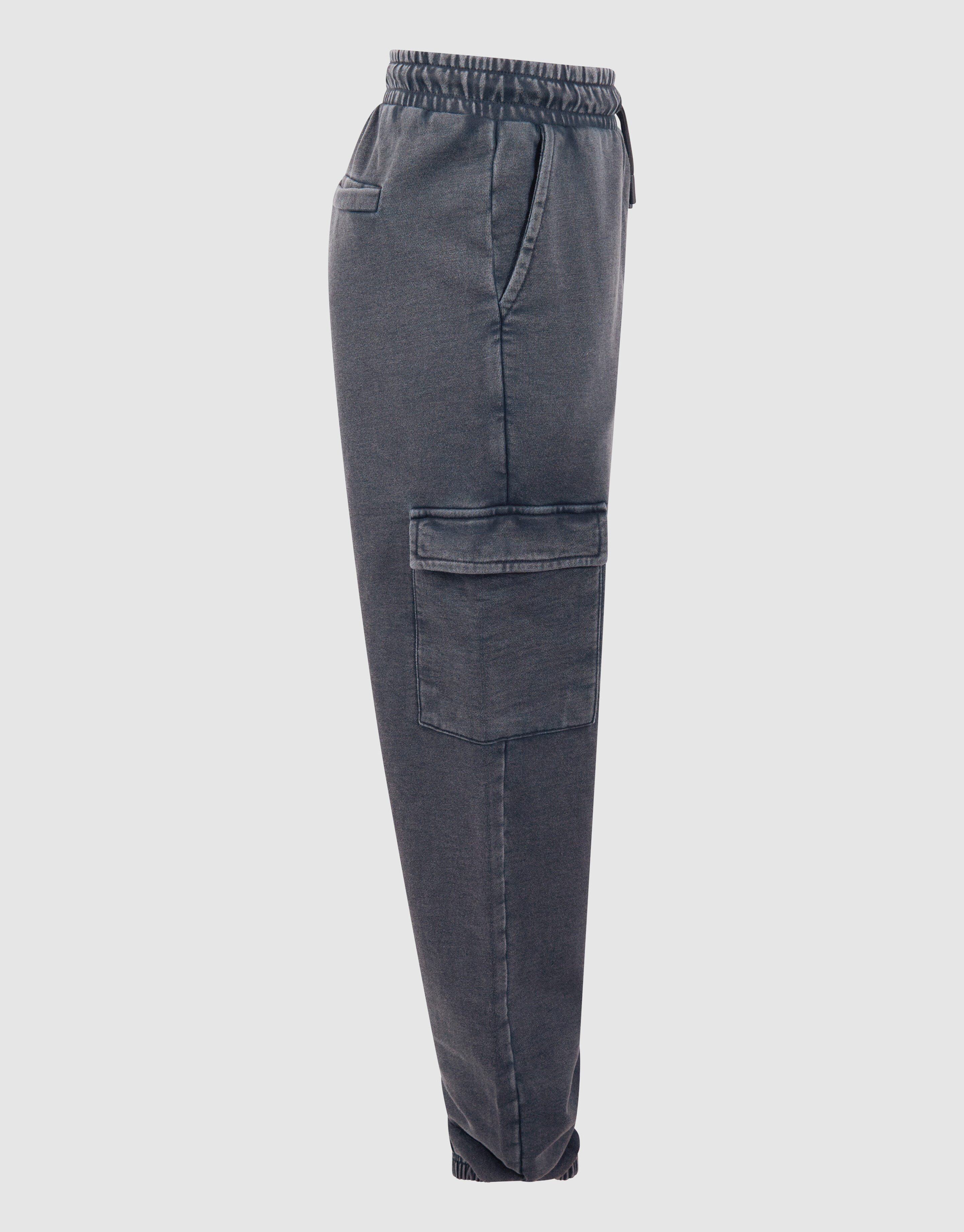 Loose Fit Cargo Broek Donkergrijs SHOEBY BOYS