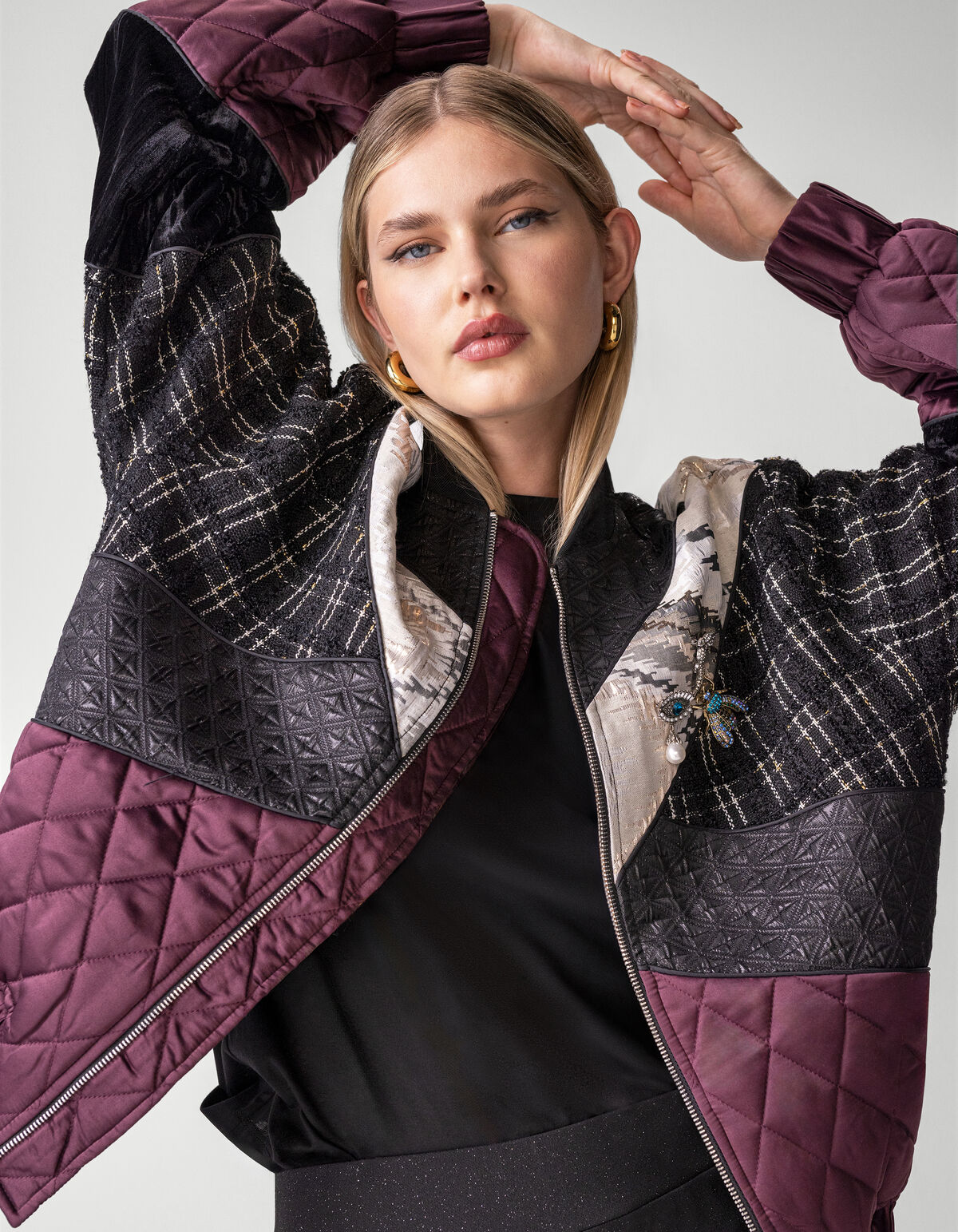 Bulky Hoop Oorbellen Goud SHOEBY ACCESSOIRES