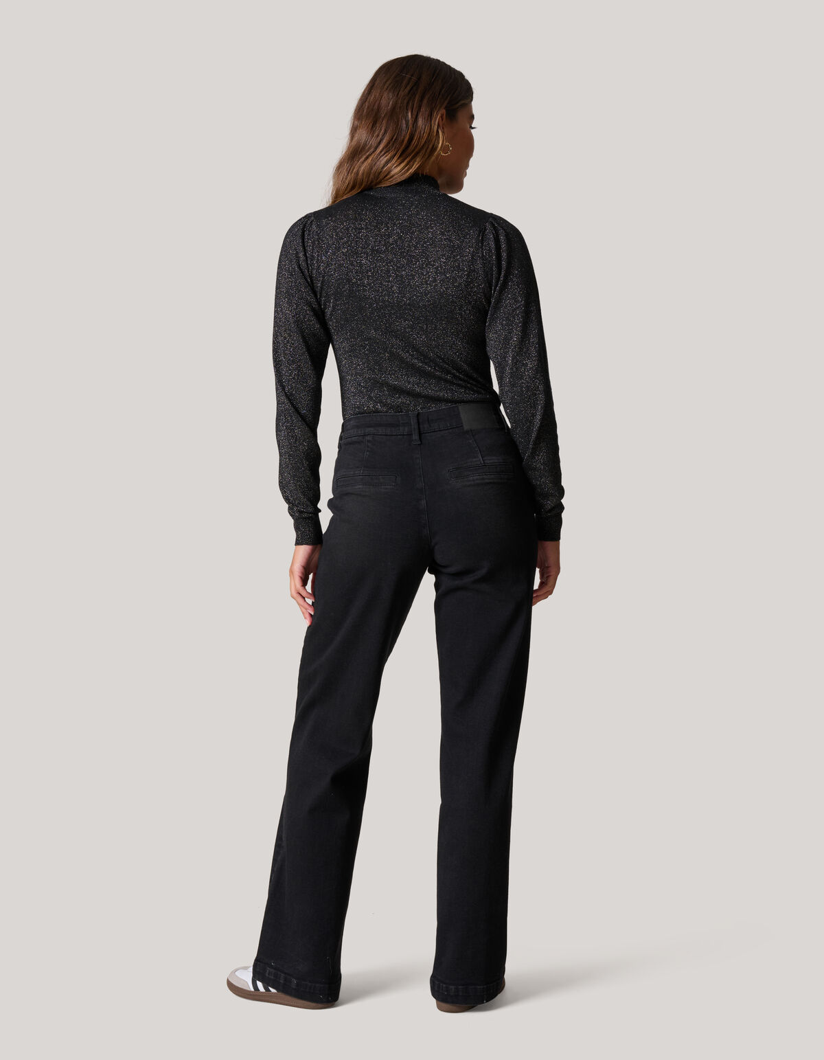 Glitter Trui Zwart SHOEBY WOMEN